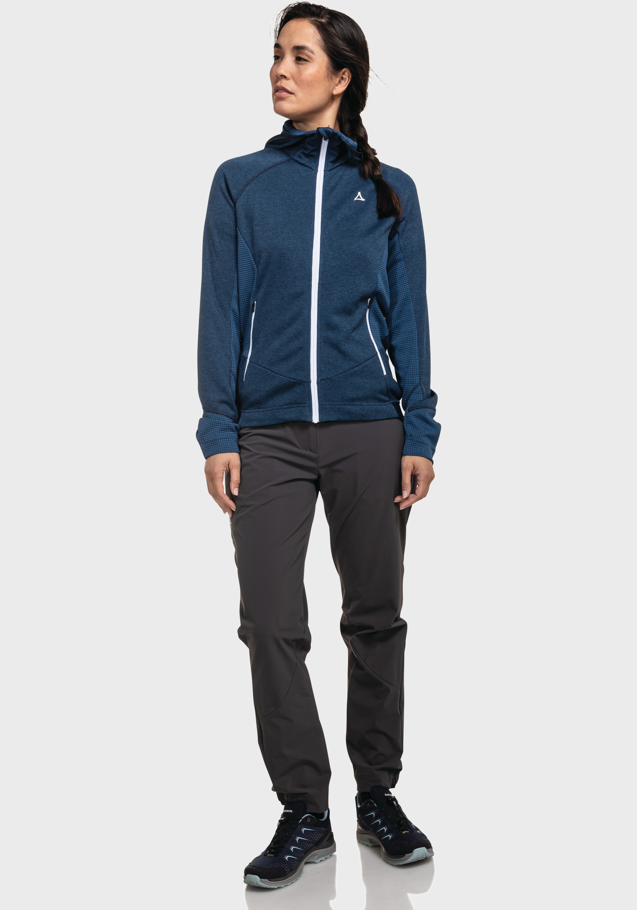 Schöffel Fleecejacke »Fleece Hoody Forillon L«, mit Kapuze