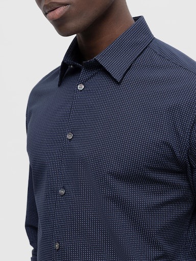 SELECTED HOMME Langarmhemd »SLHSLIMSOHO-DETAIL SHIRT LS NOOS«