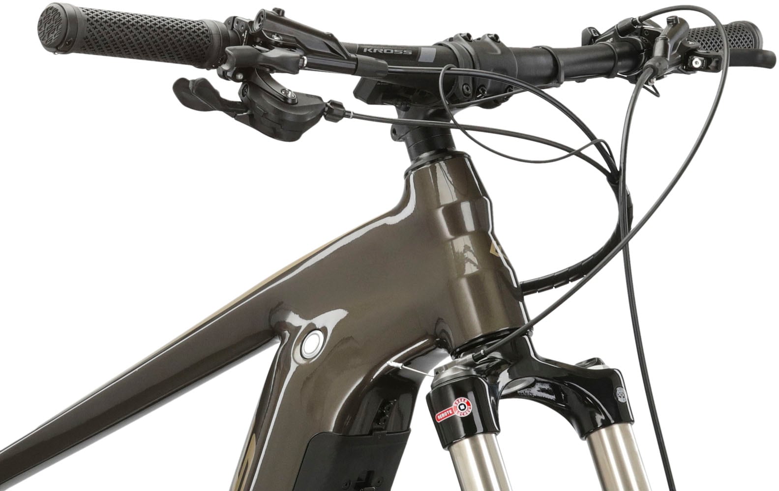 Kross E-Bike »KROSS E-MTB Level Boost 2.0 29" braun«, 11 Gang, Shimano, DEORE M5100, Mittelmotor 250 W, Pedelec, Elektrofahrrad für Damen und Herren