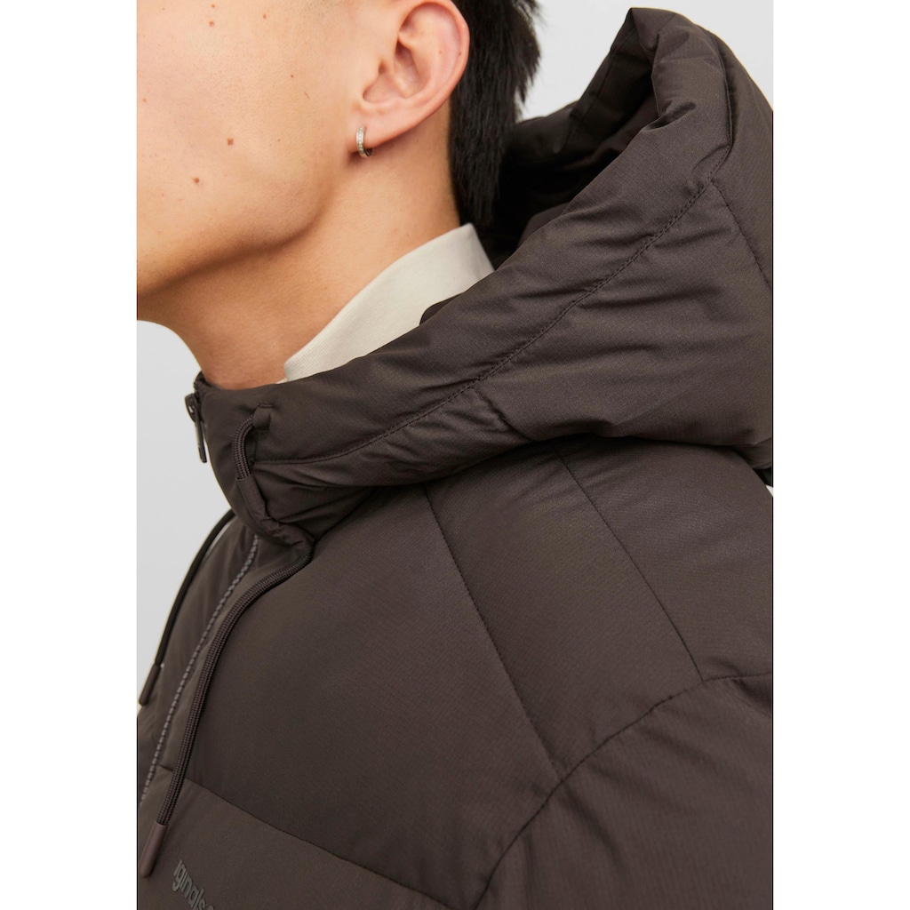 Jack & Jones Steppjacke »JORVESTERBRO PUFFER JACKET SN«, mit Kapuze