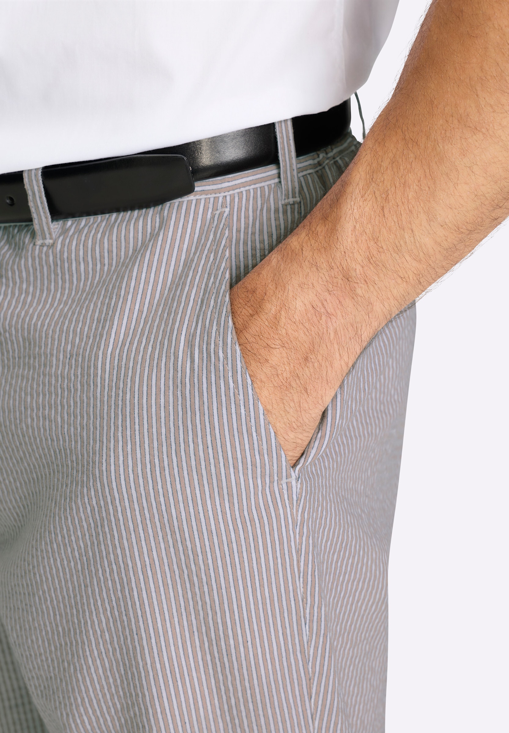 Witt Stoffhose »Hose Hose in Seersucker-Qualität«