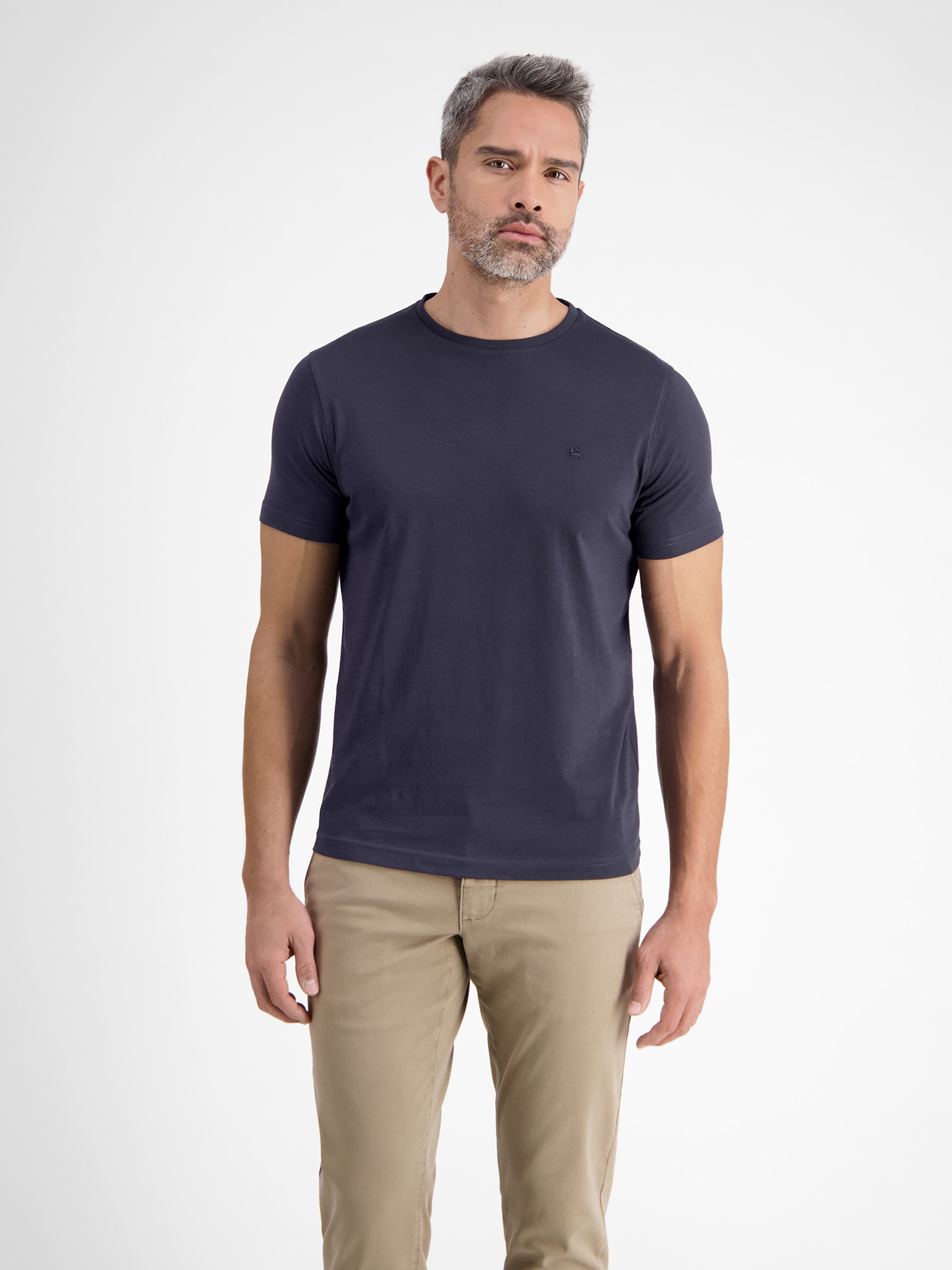 LERROS T-Shirt »LERROS Klassisches Rundhals T-Shirt«
