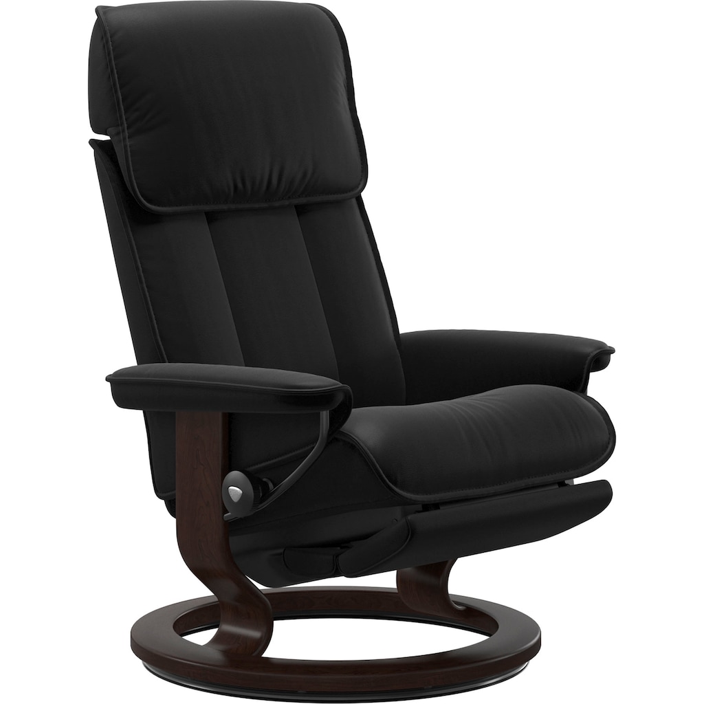 Stressless® Relaxsessel »Admiral«, verstellbar, optional 2-motorisch, Größe M & L, Gestell Braun