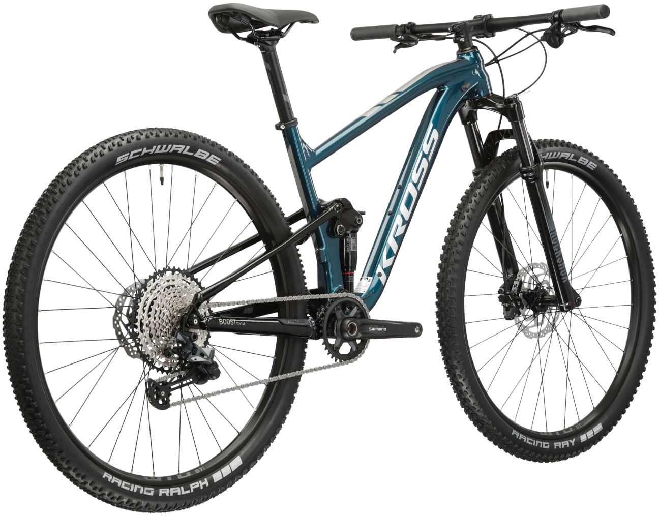 Kross Mountainbike »Mountainbike Hardtail Earth 1.0 29"« 12 Gang Shimano DEORE SLX M7100 Schaltwerk Kettenschaltung