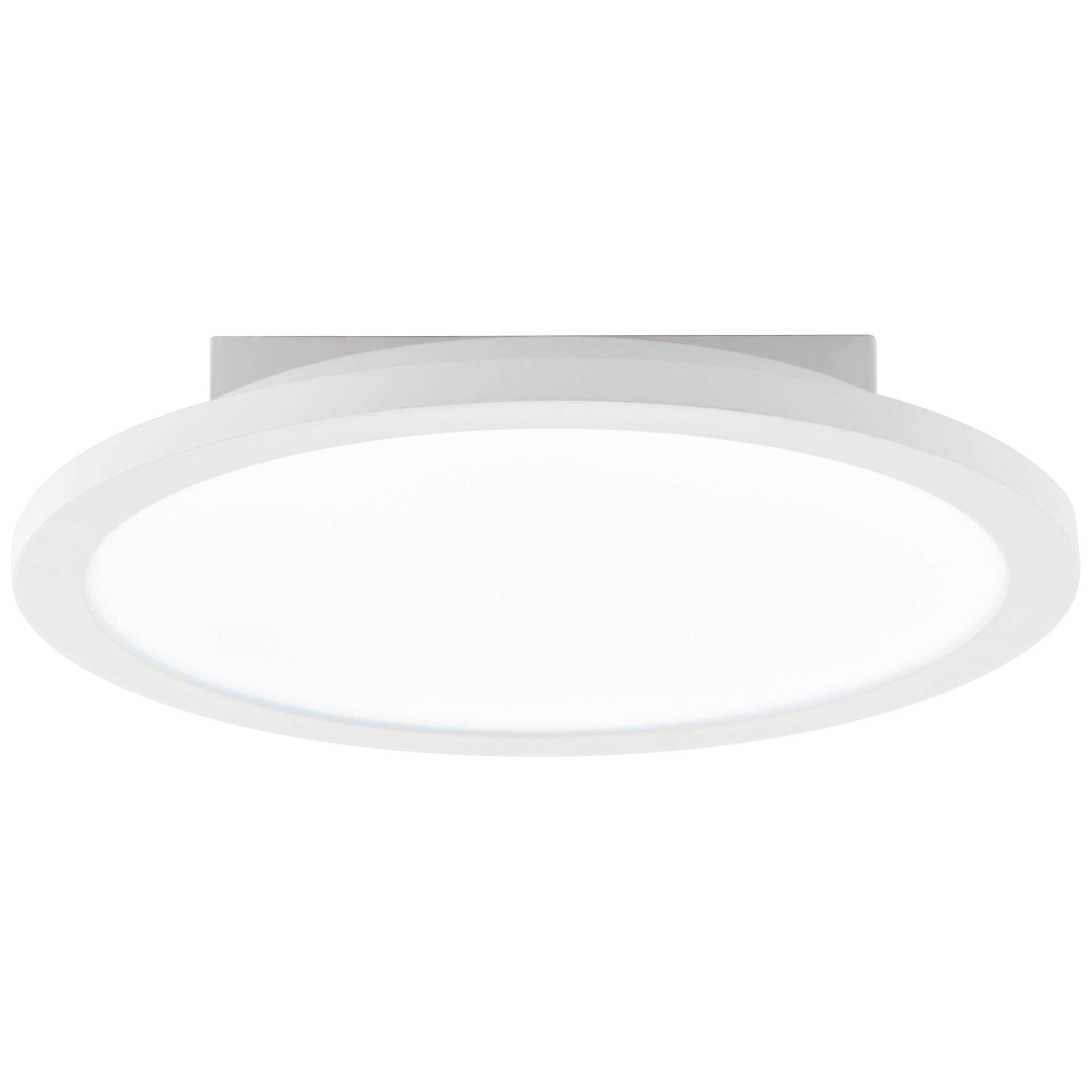 Brilliant LED Deckenleuchte »Briston«, Deckenaufbau-Paneel, Ø 30 cm, 1500 lm, 3000-6500 K, dimmbar, CCT, weiß