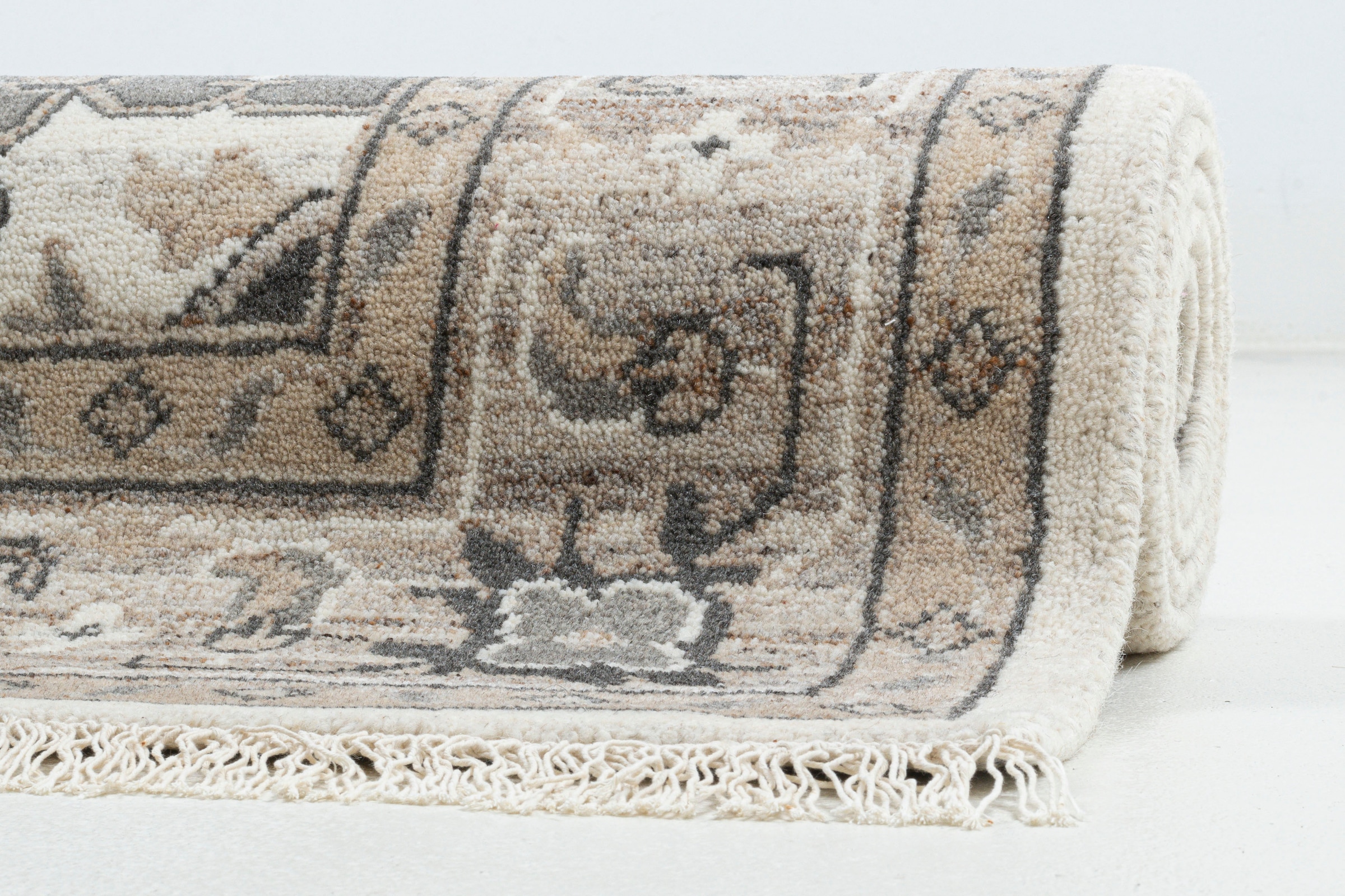 THEKO Wollteppich »Versian 877« rechteckig 10 mm Höhe handgeknüpft, reine Wolle, orientalisches Design