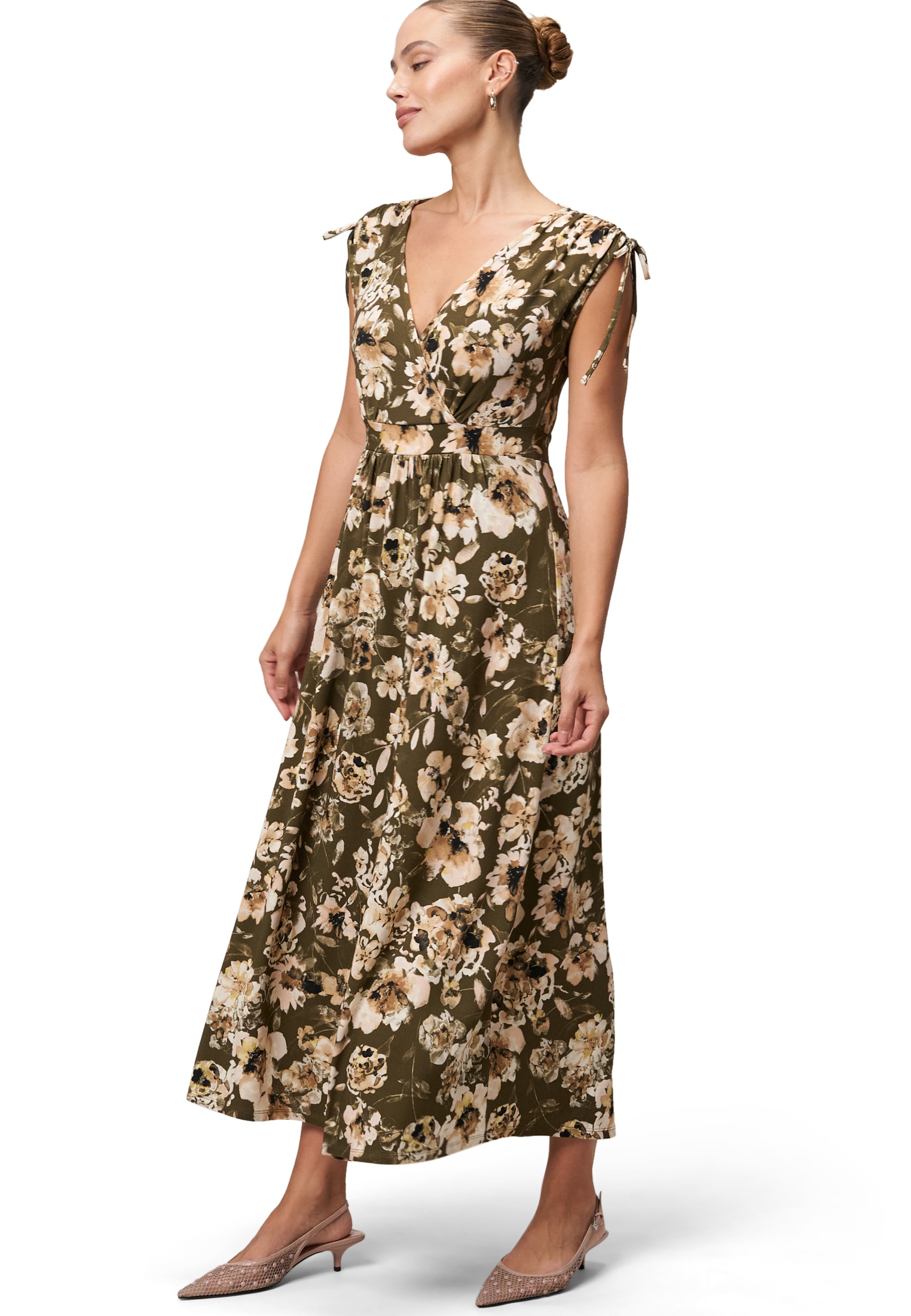 Zero Jerseykleid »Jerseykleid mit Blumenmuster«