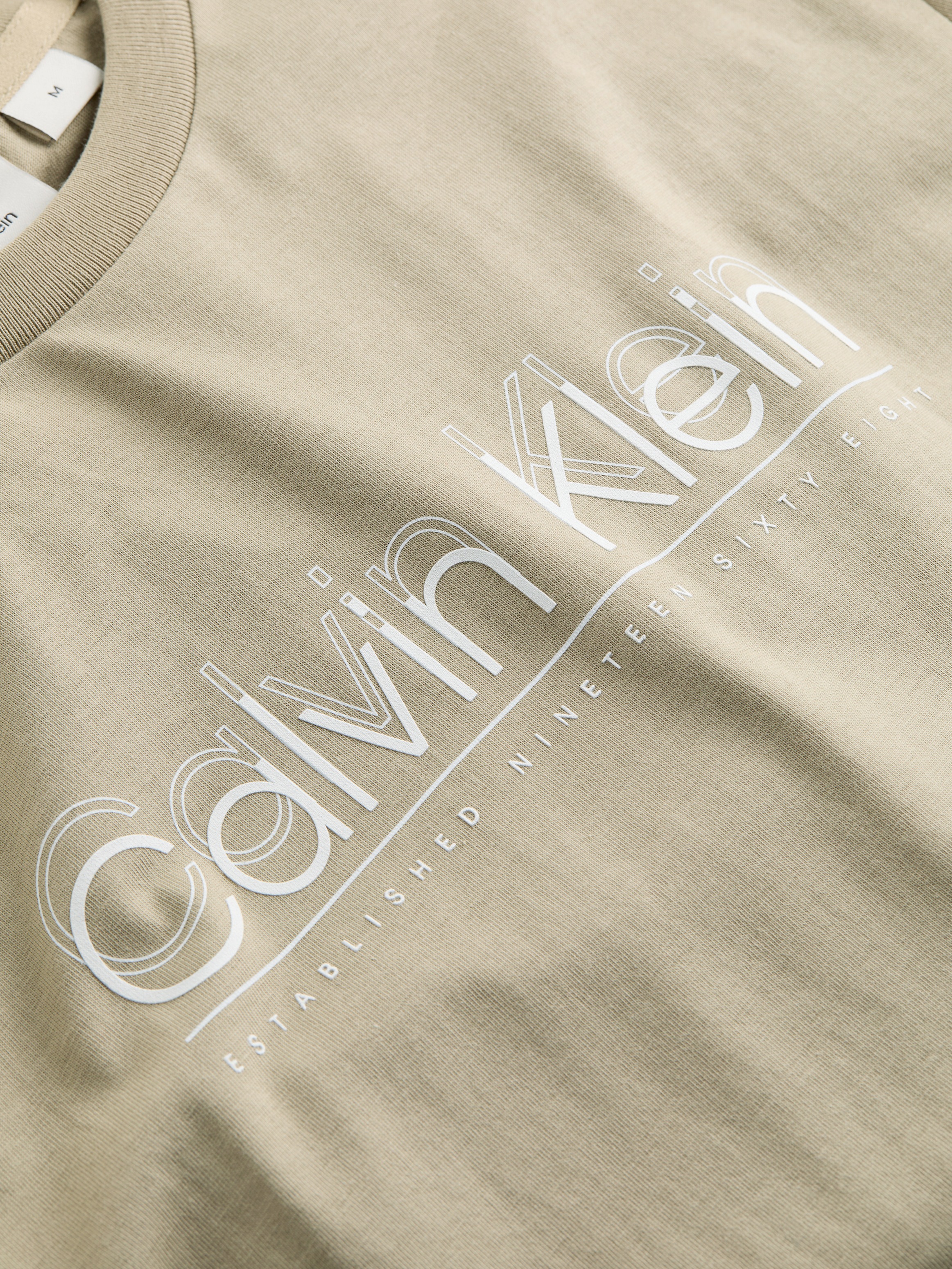 Calvin Klein T-Shirt »CP-DOUBLE LOGO T-SHIRT«, mit großem Logoschriftzug