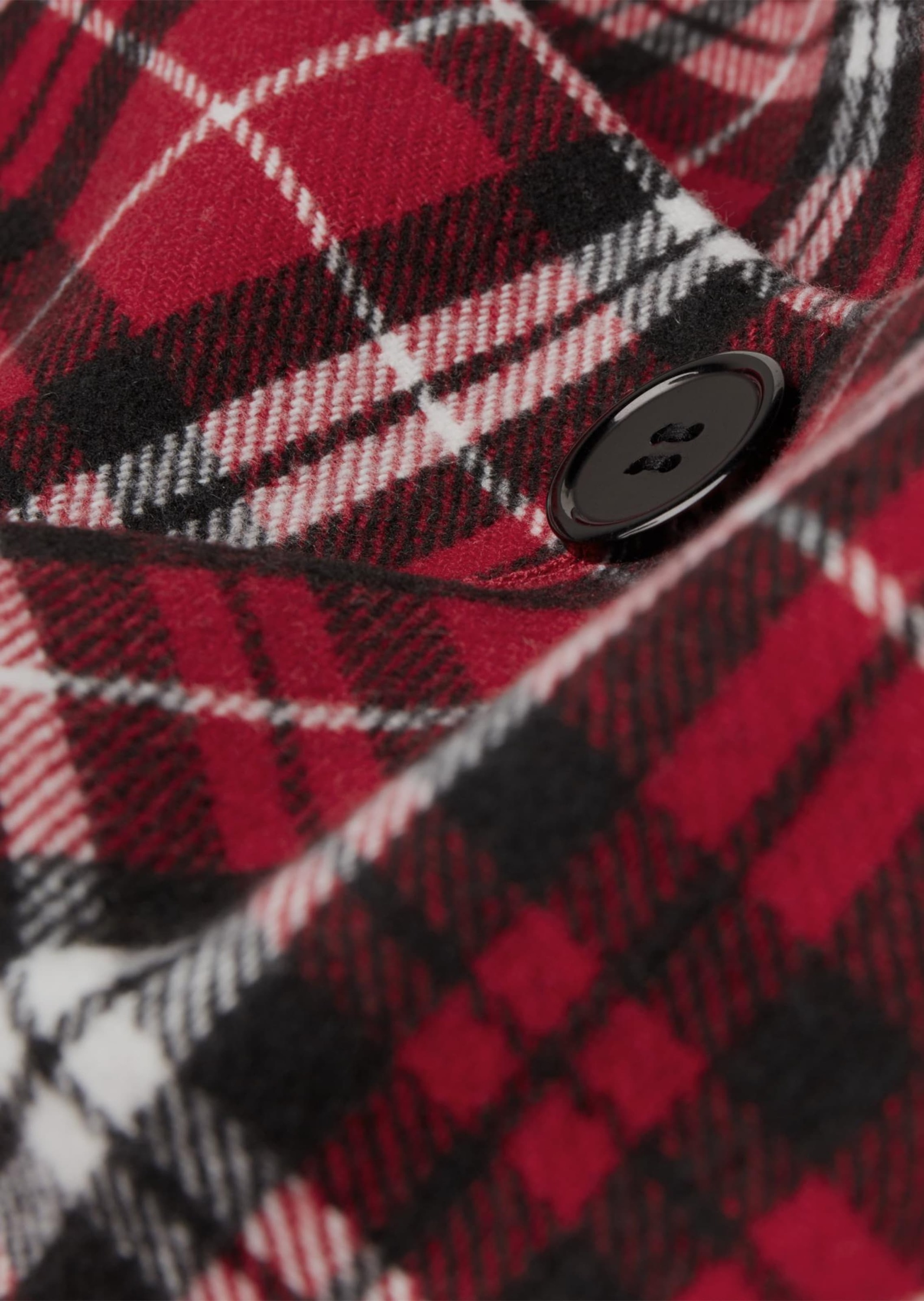 GOLDNER Langmantel »Kurzgröße Hochwertiger Mantel in moderner Karo-Optik«