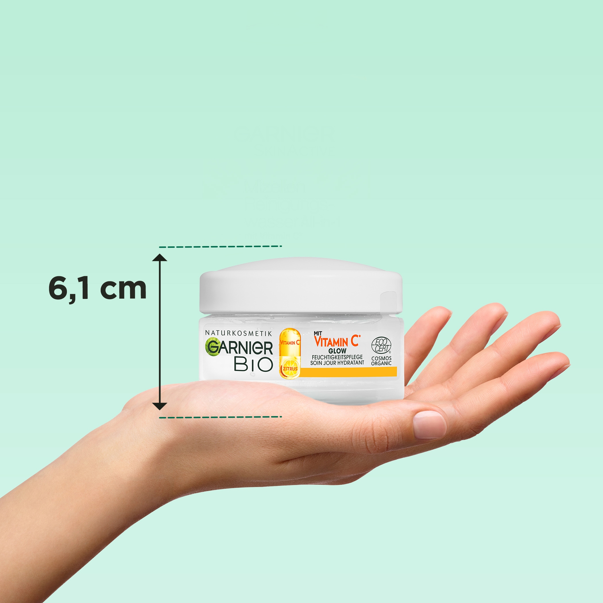 GARNIER Tagescreme »Bio Feuchtigkeitspflege Vitamin C« gegen unebenmäßige Haut, beugt dunkle Flecken vor