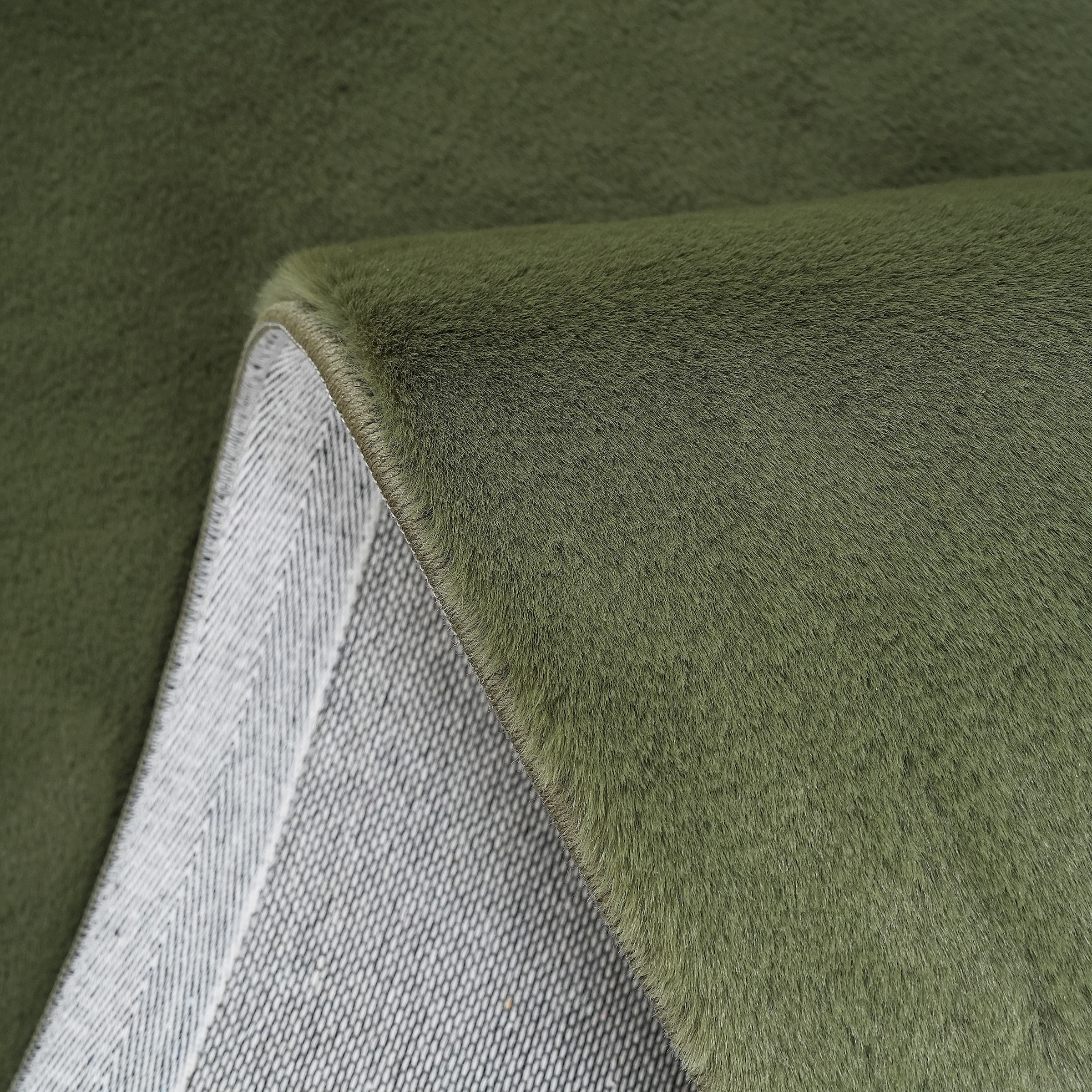 my home Fellteppich »Balu, Kunstfellteppich, Modern, Langflor Teppich«, rechteckig, 20 mm Höhe, Kaninchenfell-Haptik, kuschelig, weich, Wohnzimmer, Schlafzimmer