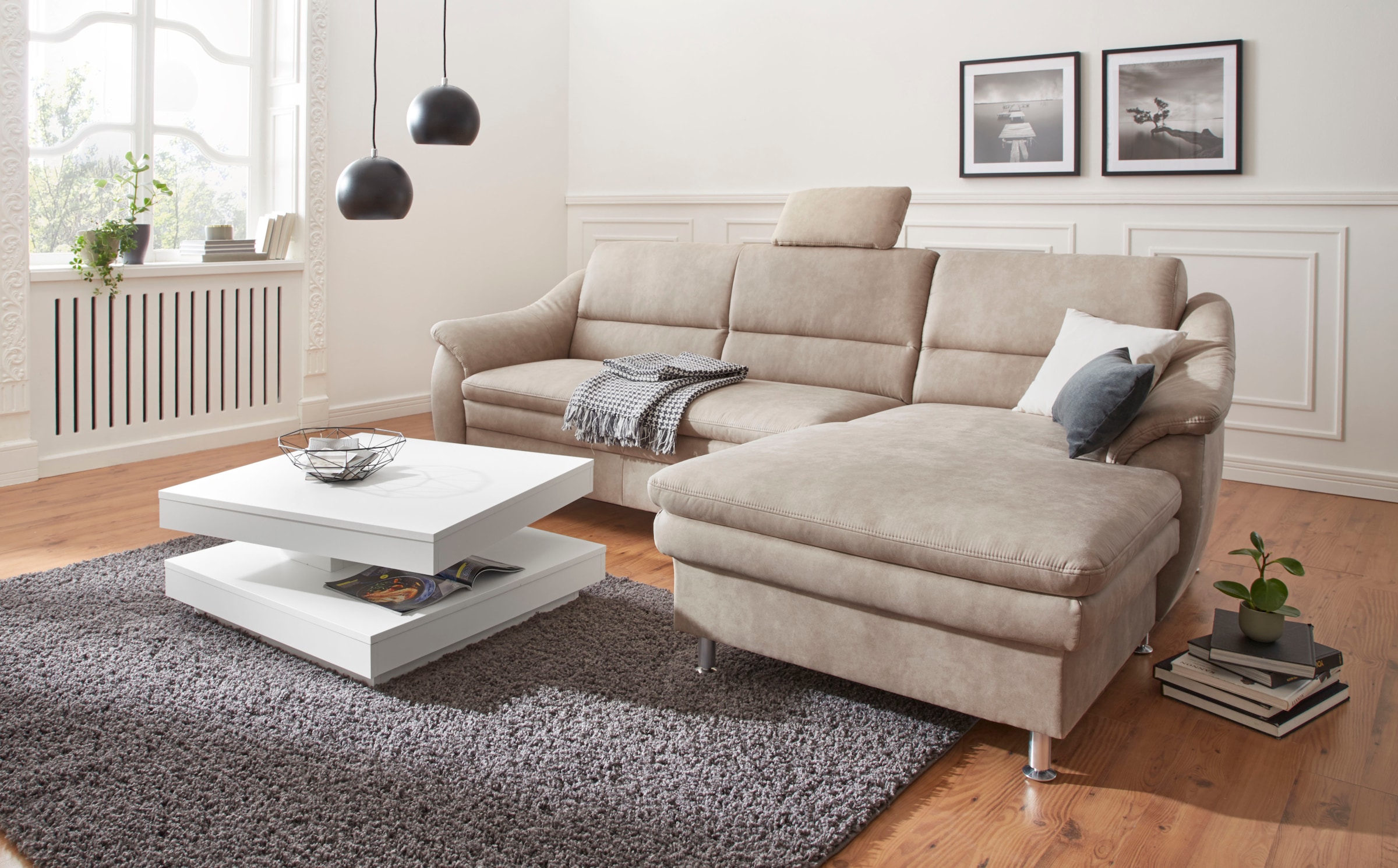 Home affaire Couchtisch »BEN«, mit drehbarer Platte