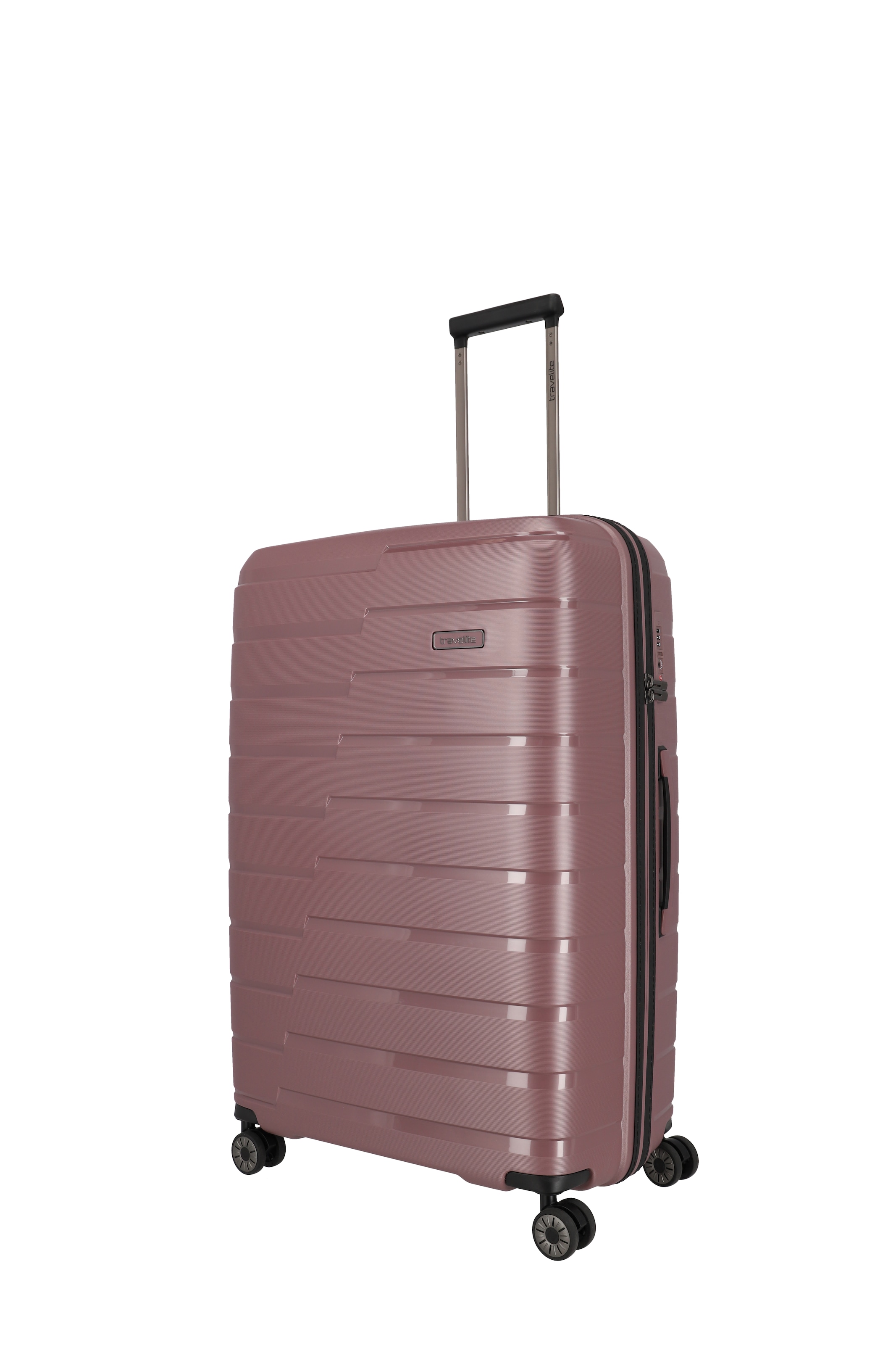 travelite Trolley "AIR BASE Reisekoffer Hartschale" 105 l 4 Rollen widerstandsfähiges Material und cleverer Innenaufteilung