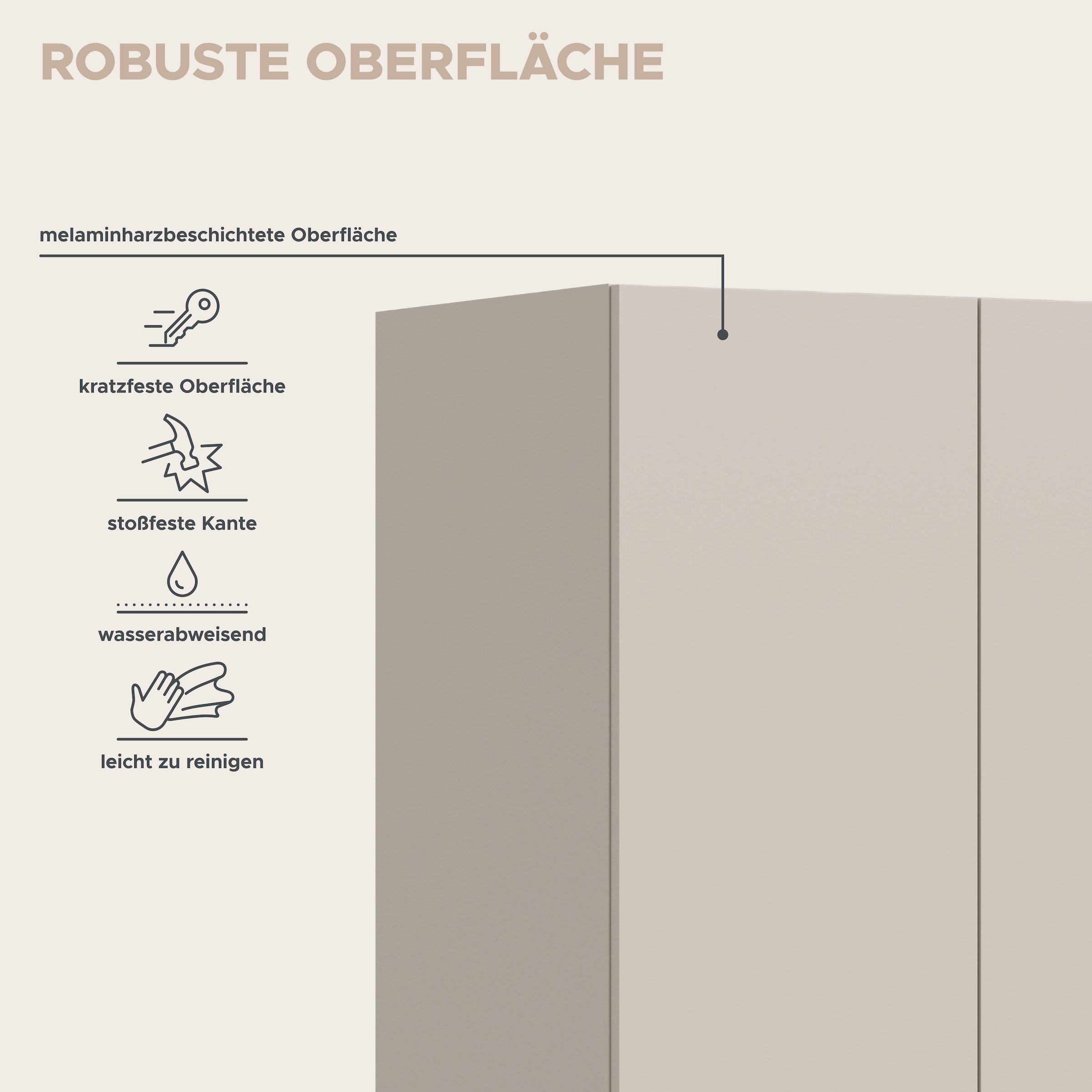 Home affaire Schrank-Set »Skarde moderner Kleiderschrank Schlafzimmerschrank« wähle deine beste Schrank Kombination, 1 Stk. tlg.