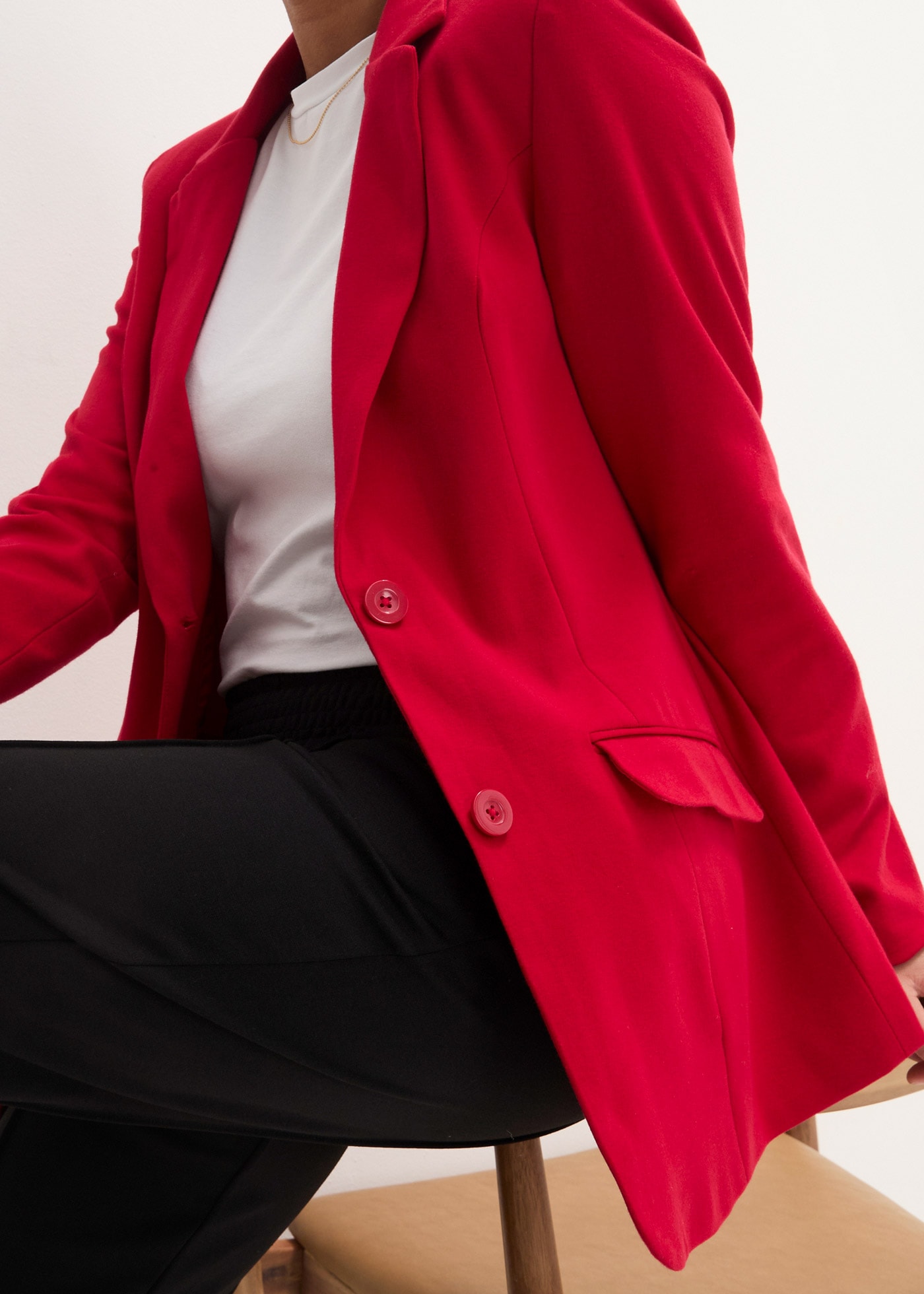 bonprix Jackenblazer 1 tlg. eleganter Schnitt, taillierte Passform, mit langem Arm