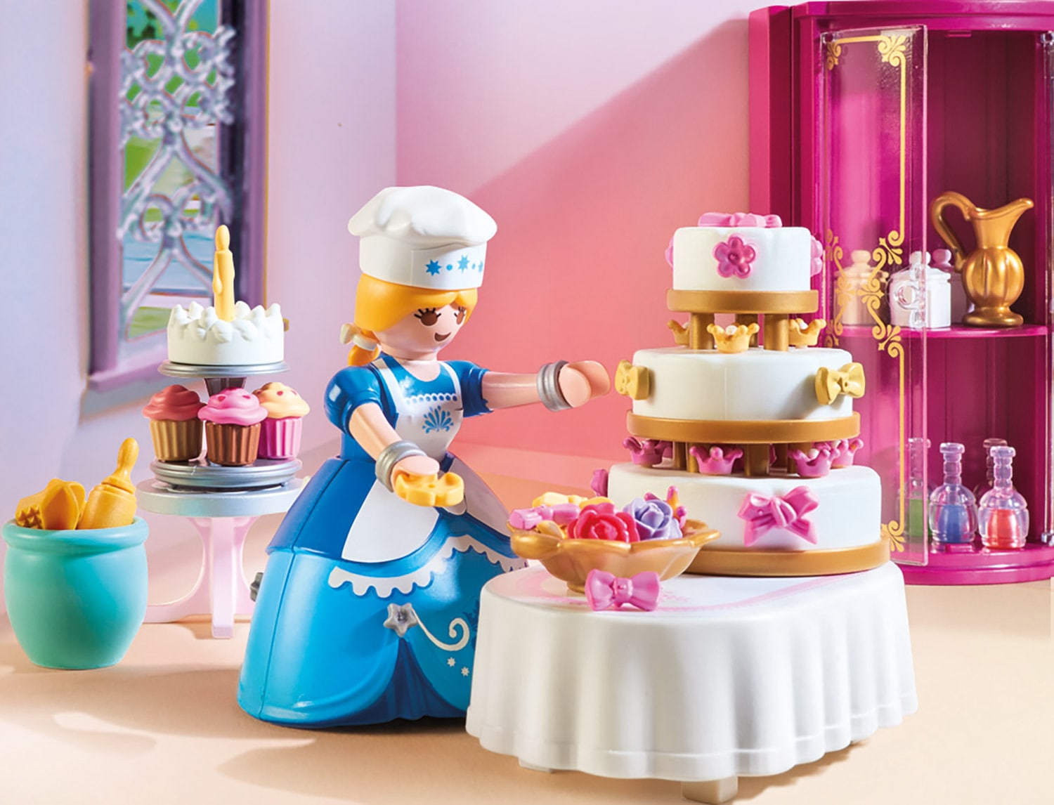 Playmobil® Konstruktions-Spielset »Schlosskonditorei (70451), Princess«, (133 St.), Made in Germany