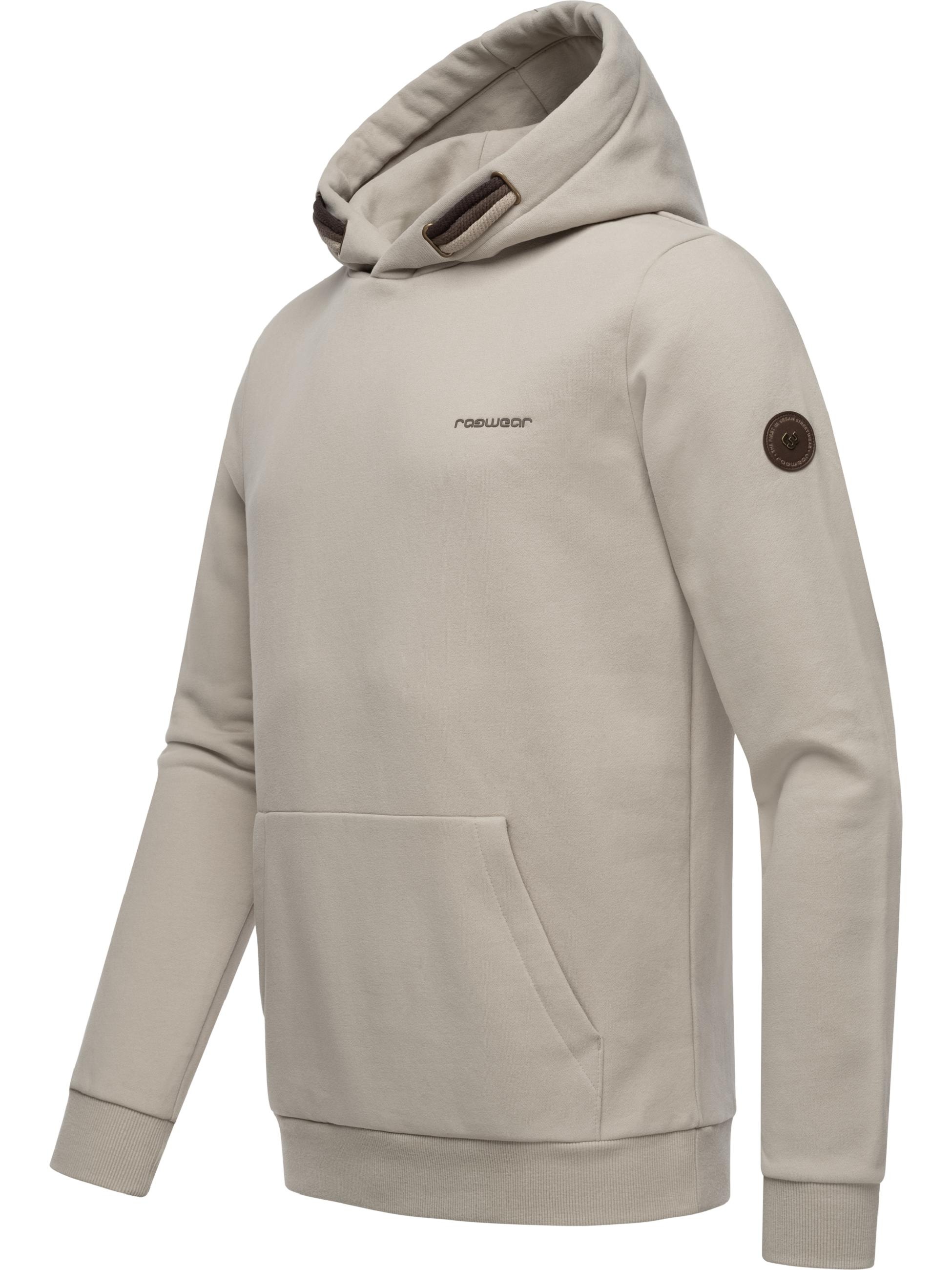 Ragwear Kapuzensweatshirt »Kapuzenpullover Leam«, Sportlicher Pullover mit Kapuze stylischen Zierkordeln