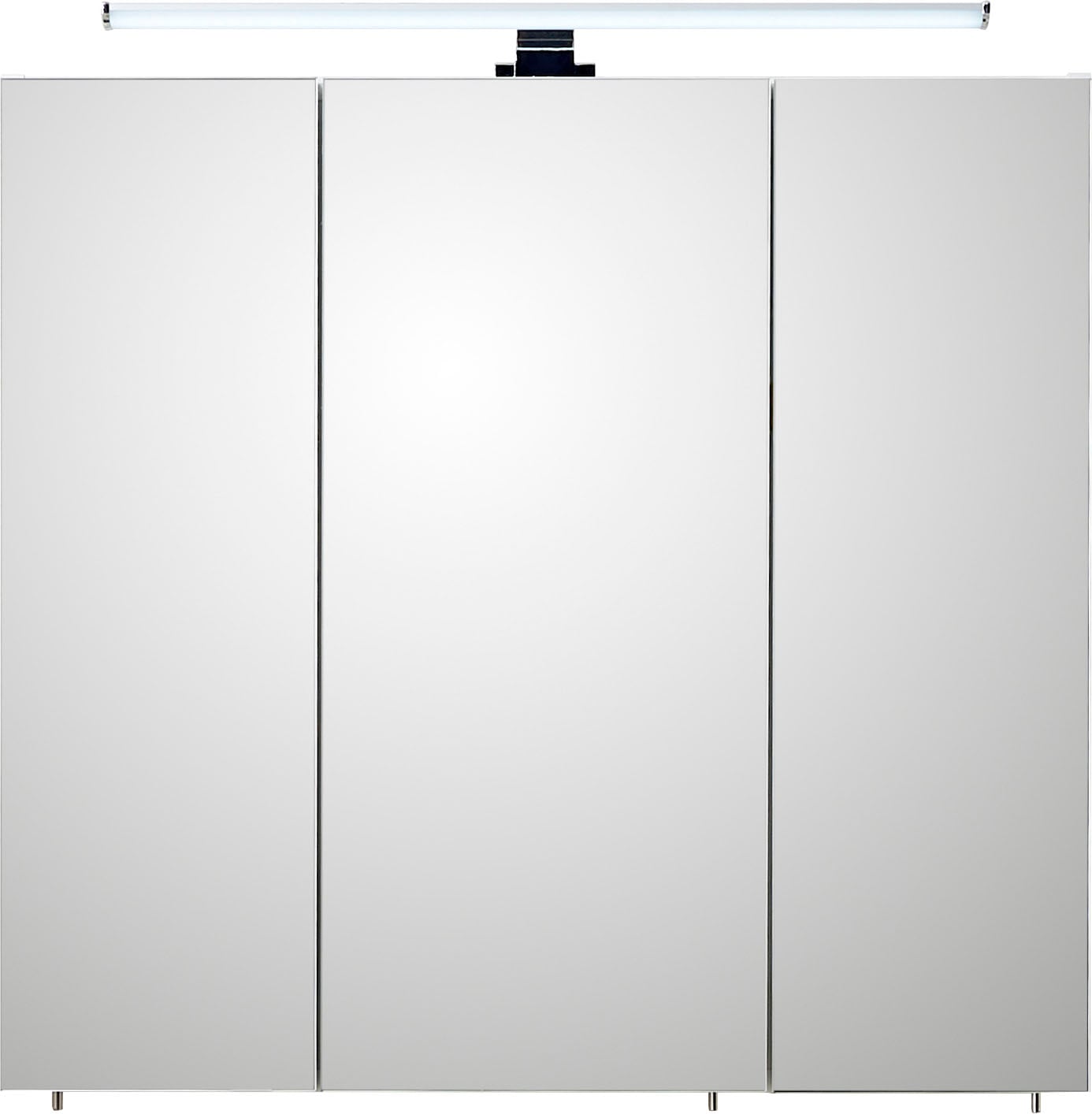 PELIPAL Spiegelschrank 360«, online Schalter-/Steckdosenbox Breite 75 3 XXL mit 3-türig, Beleuchtung, »Quickset | cm, Jahren Garantie kaufen LED