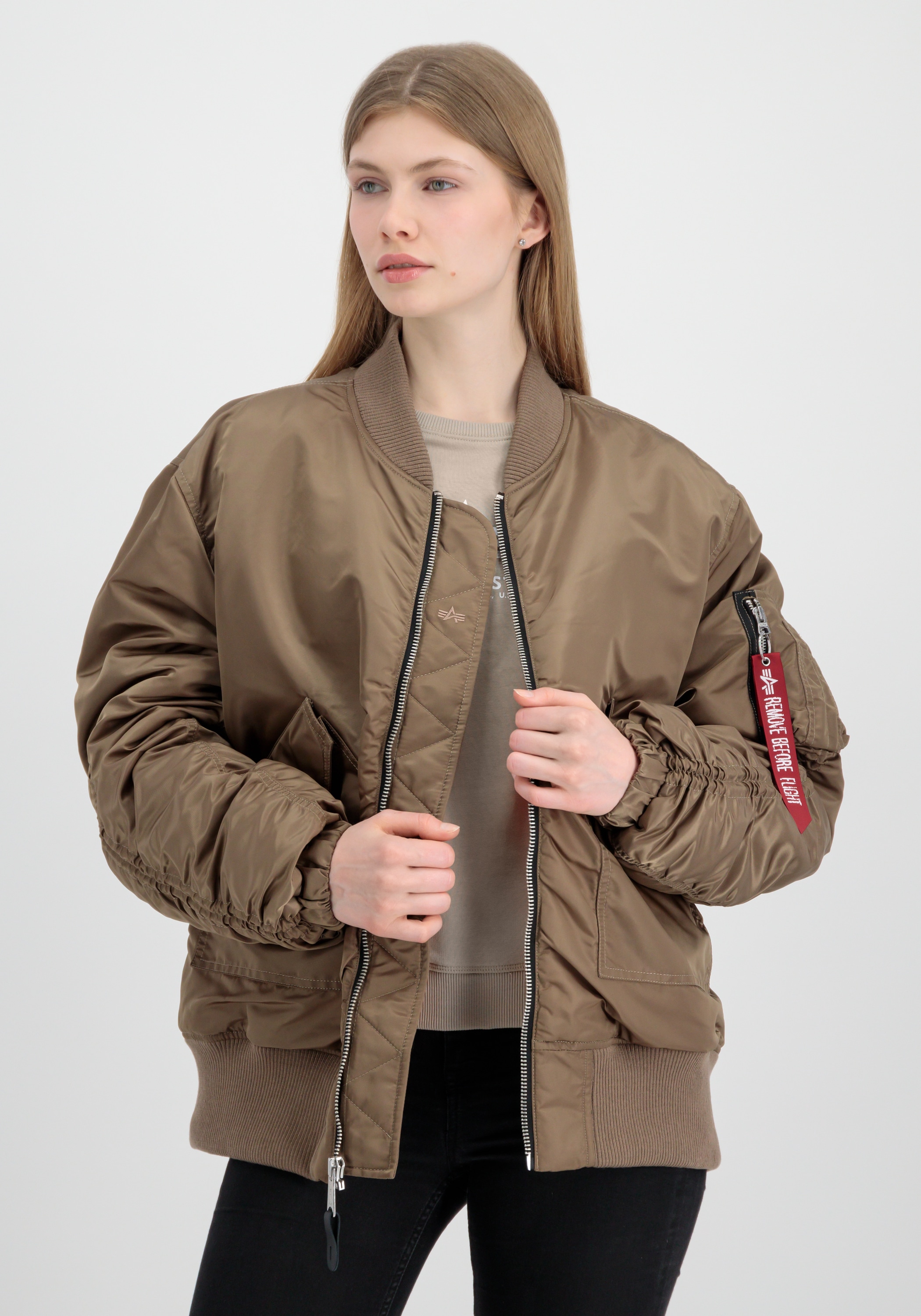 Alpha Industries Bomberjacke »ALPHA INDUSTRIES Women - Bomber Jackets CWU MA-1 Bomber NC Wmn«