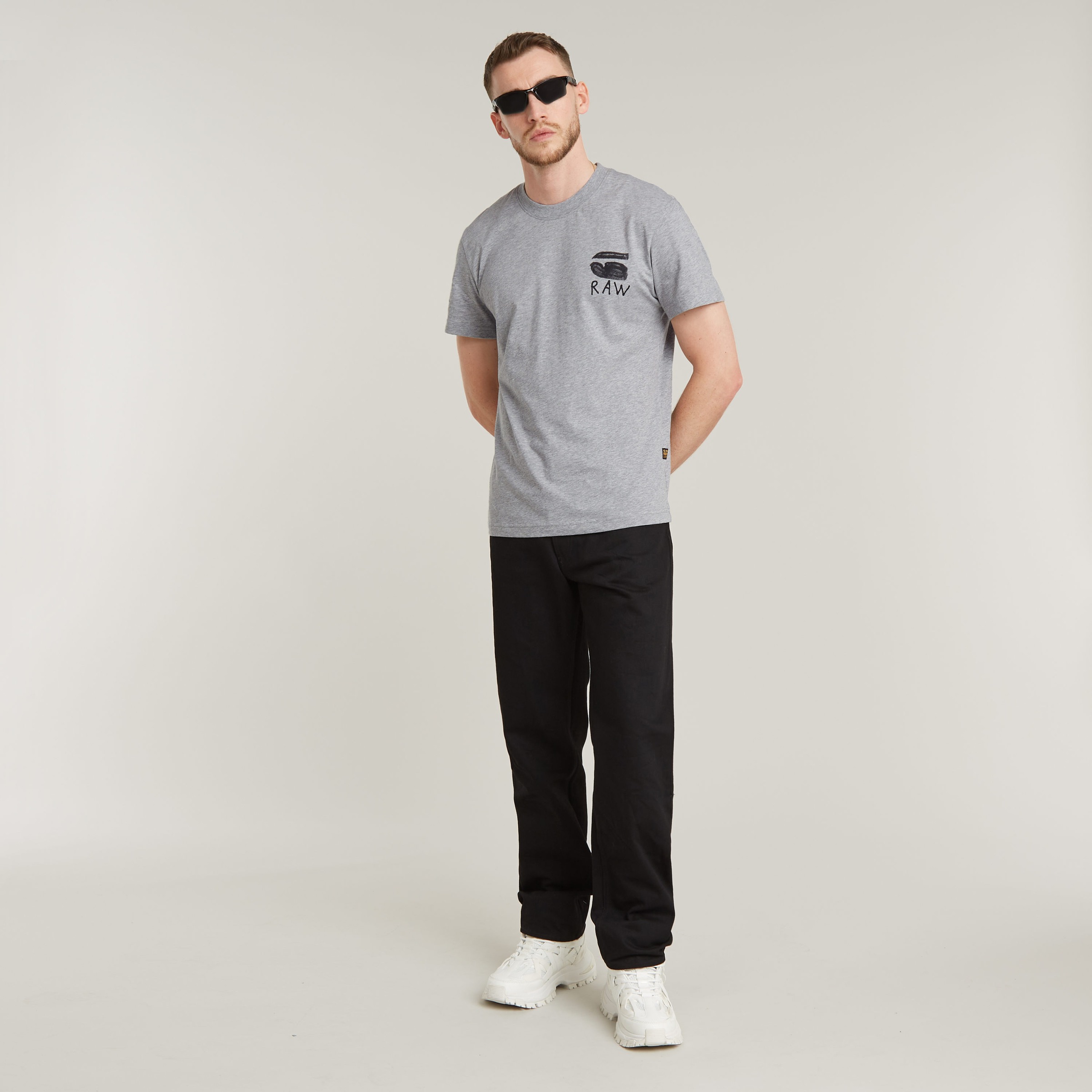 G-STAR T-Shirt »Burger Back Print«