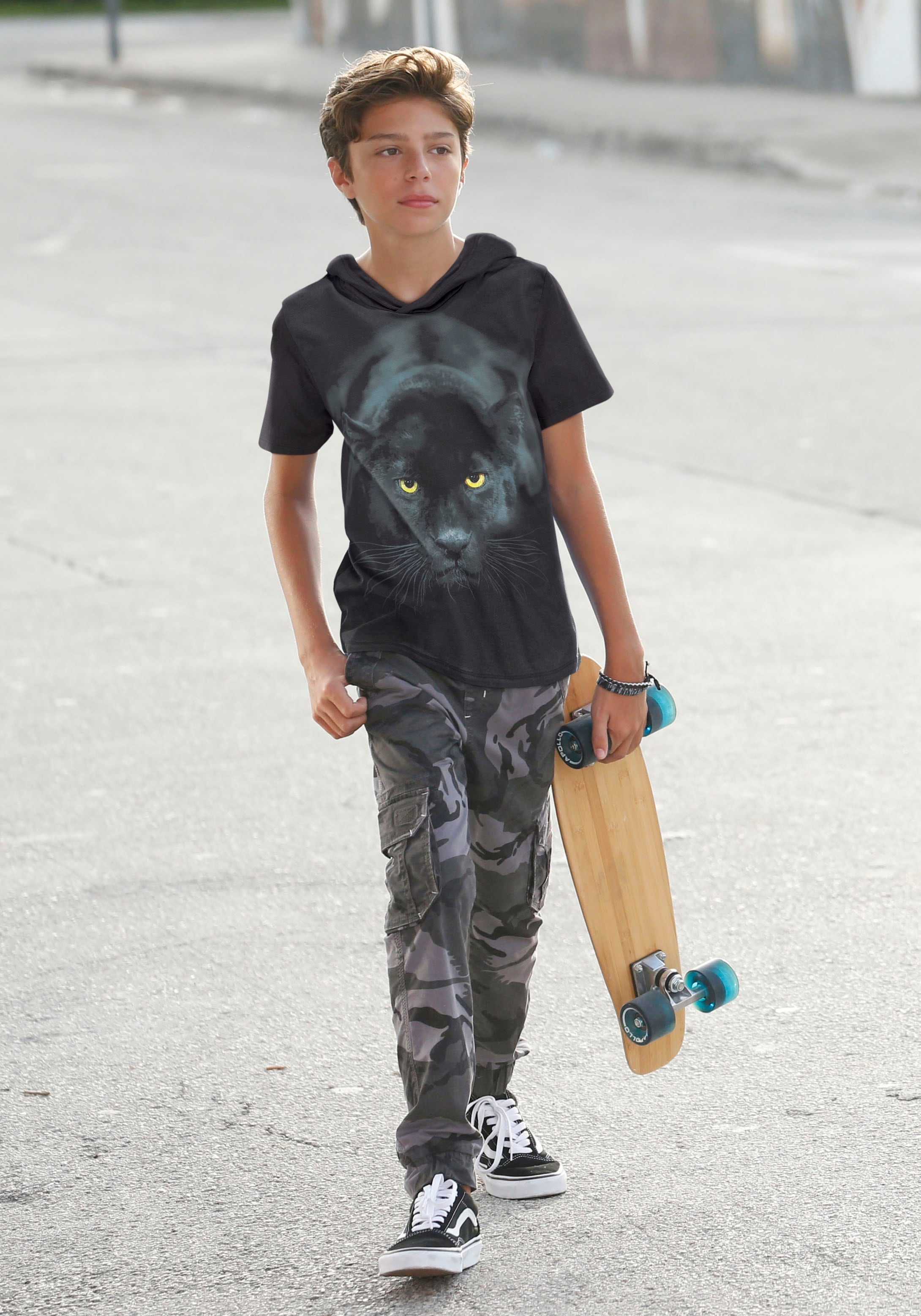 KIDSWORLD T-Shirt »PANTHER«, Fotodruck