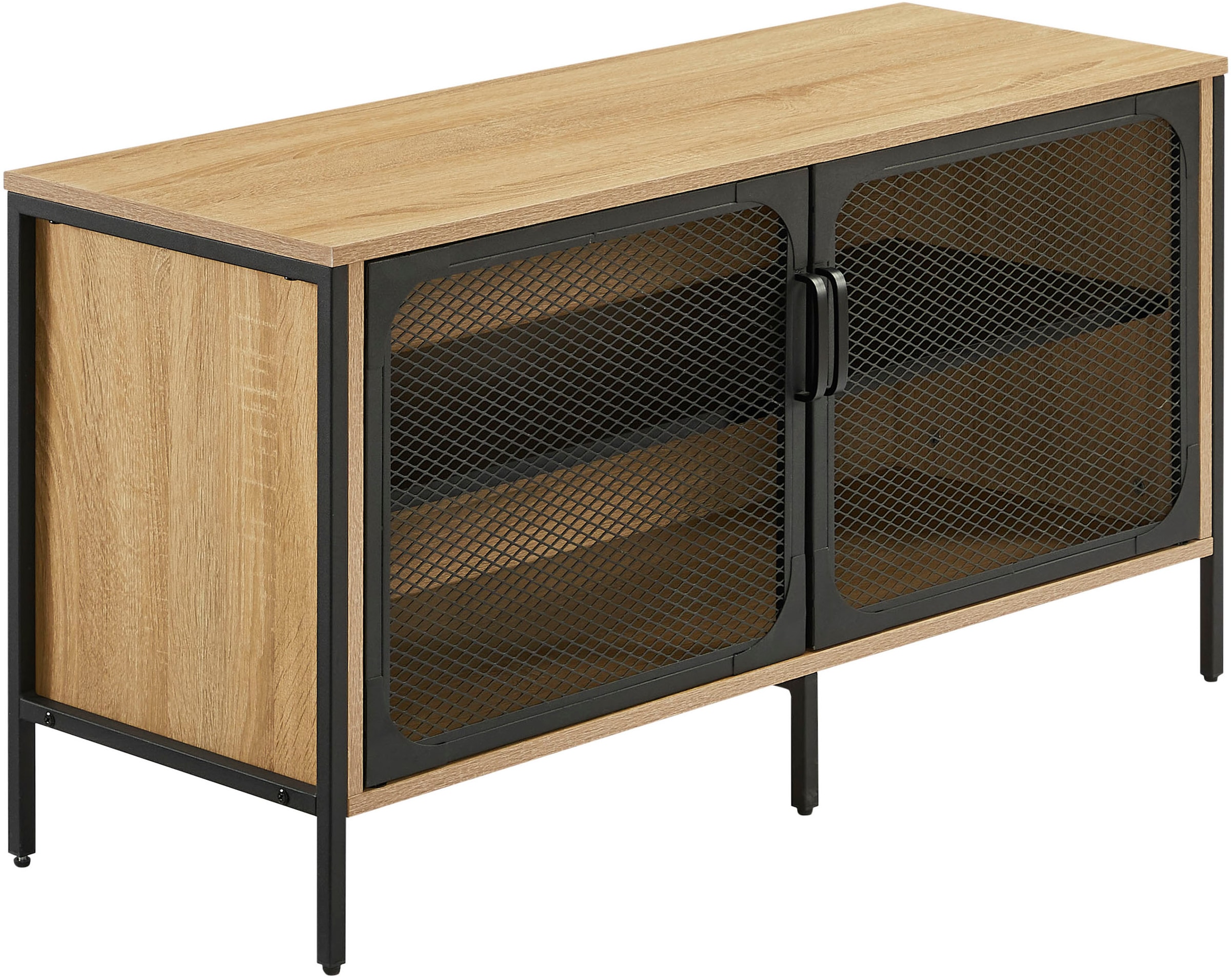 OTTO home TV-Board »Amance« mit natürlichen ABS-Kanten und langlebigem Metallgestell