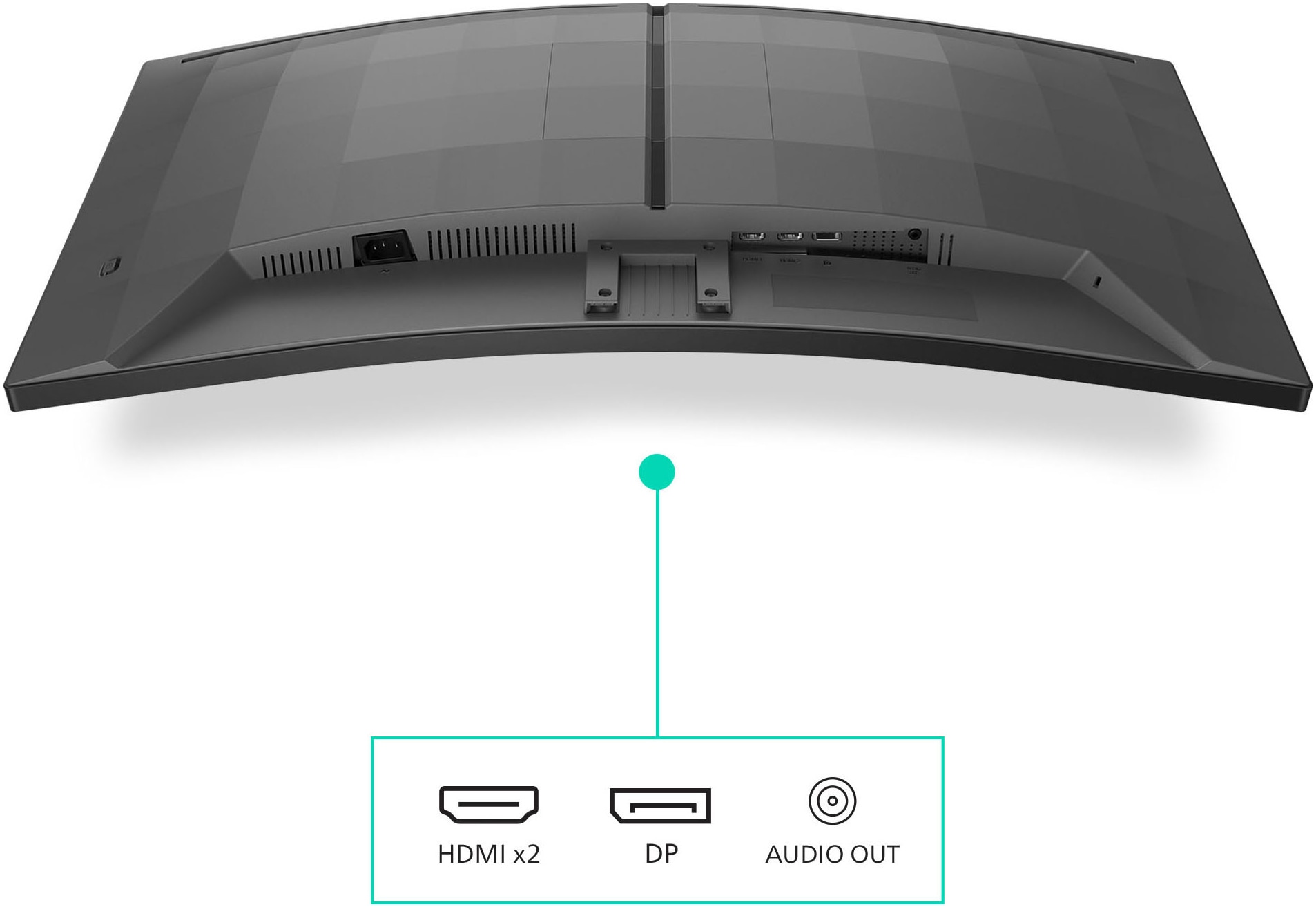 Philips Curved-Gaming-Monitor »34M2C3500L« 86 cm/34 ″  3440 x 1440 px WQHD 1 Reaktionszeit 180 Hz