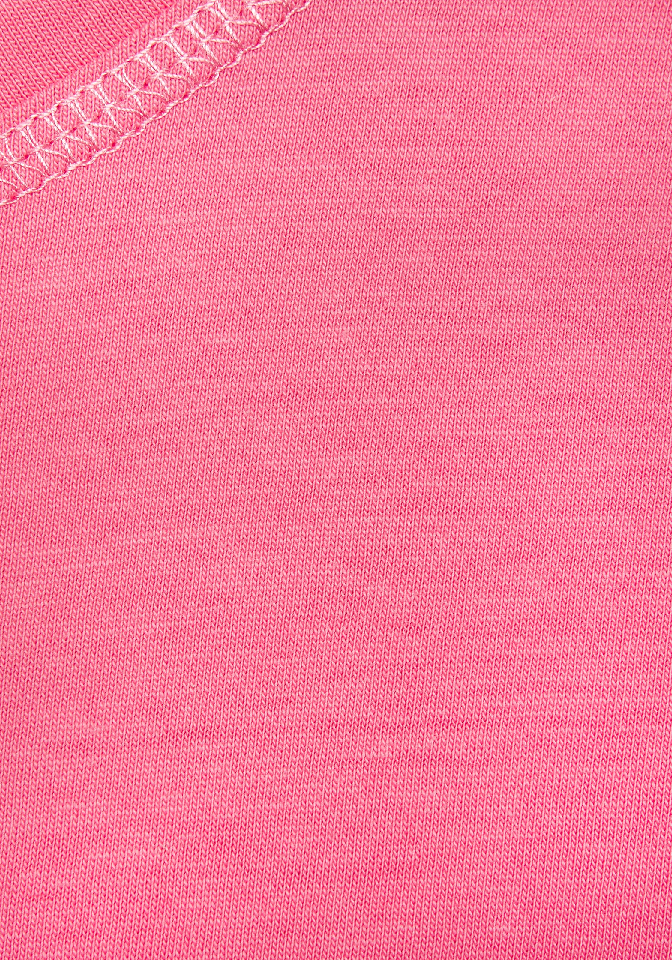 Vivance Dreams Pyjamaoberteil 1-teilig,  mit schönem Frontprint