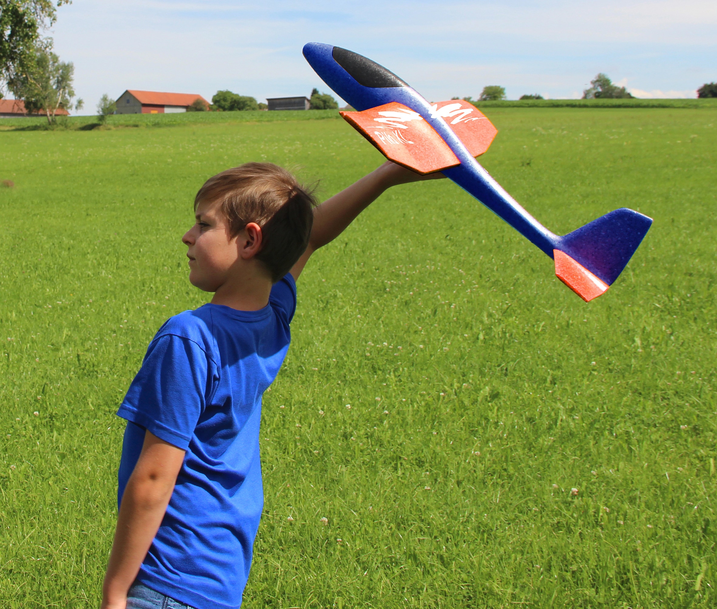 Jamara Spielzeug-Flugzeug »Pilo XL Schaumwurfgleiter EPP«