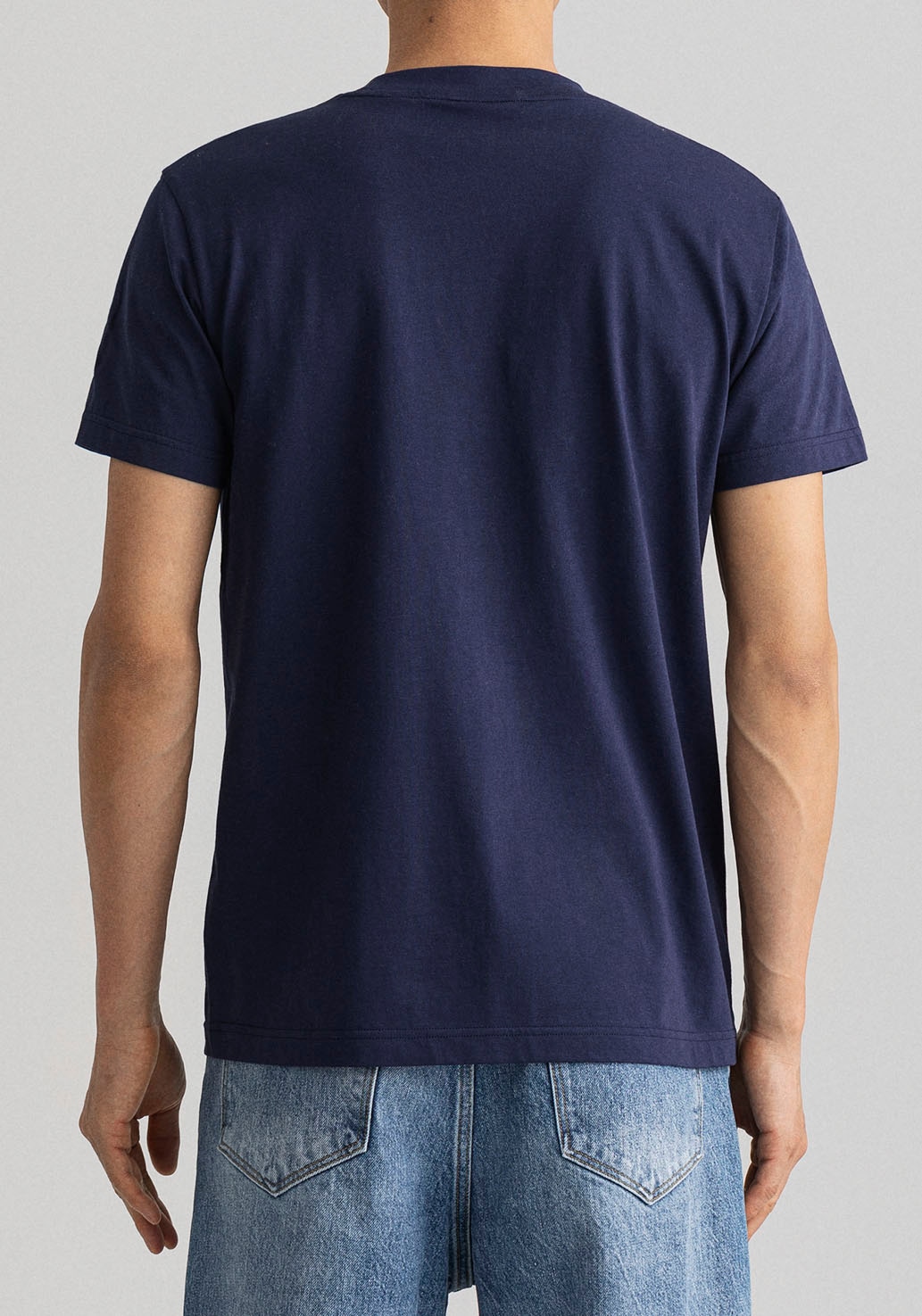 Gant T-Shirt auf Logostickerei bei GANT PIQUE«, mit ♕ PRIDE Brust »D.1 der