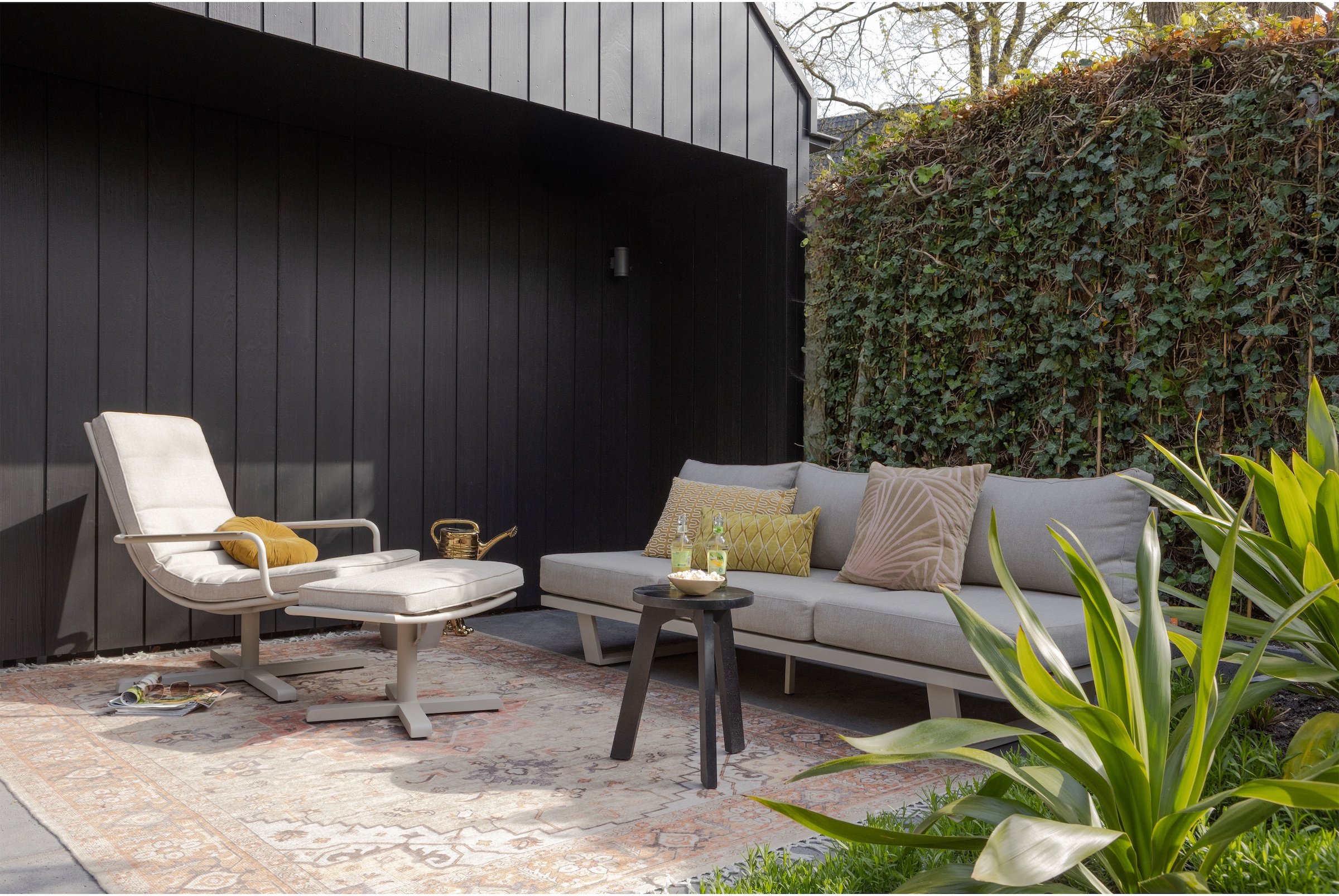 WOOOD Gartensofa »3-Sitzer Breite 210 cm«
