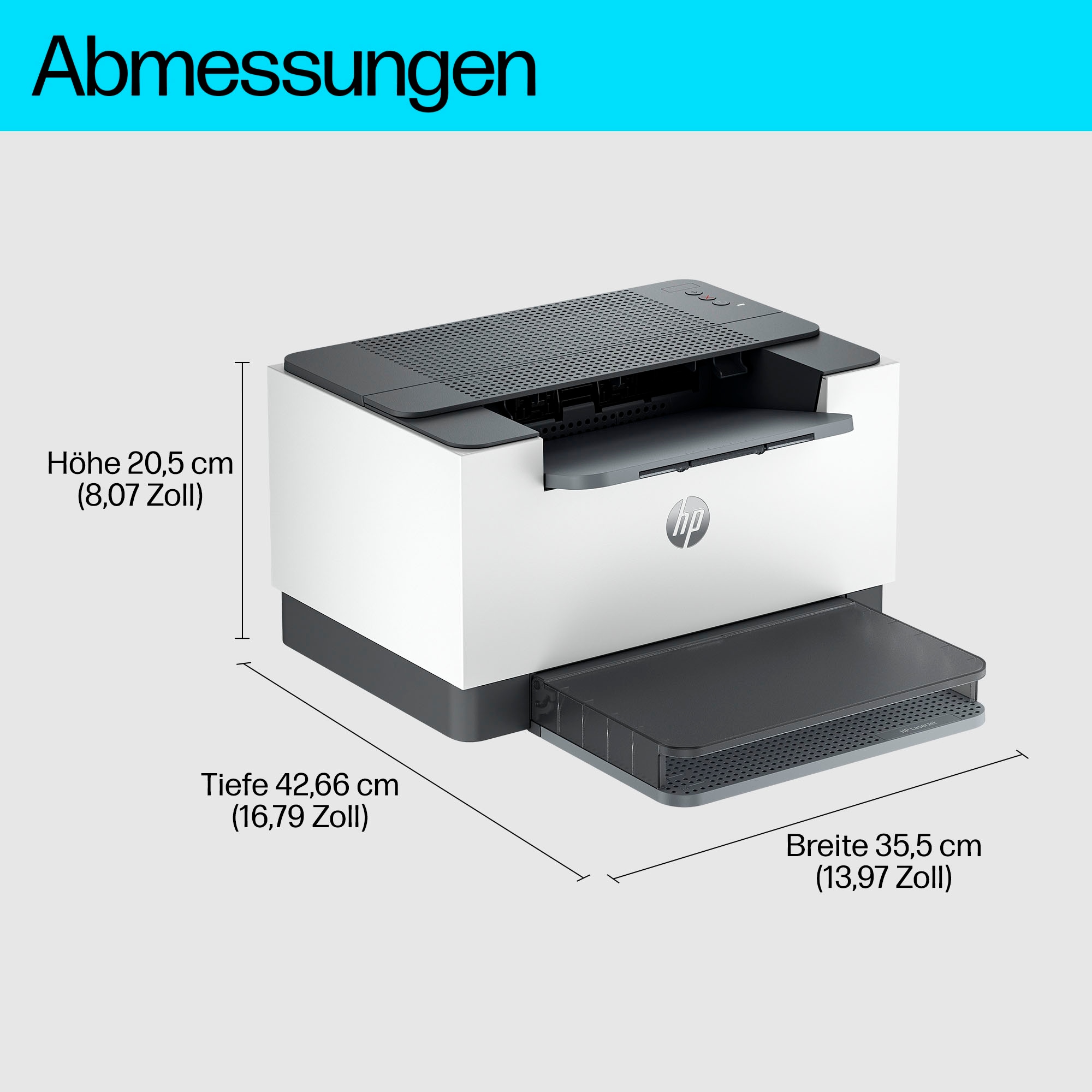 HP Schwarz-Weiß Laserdrucker »LaserJet M209d«, HP Instant Ink kompatibel