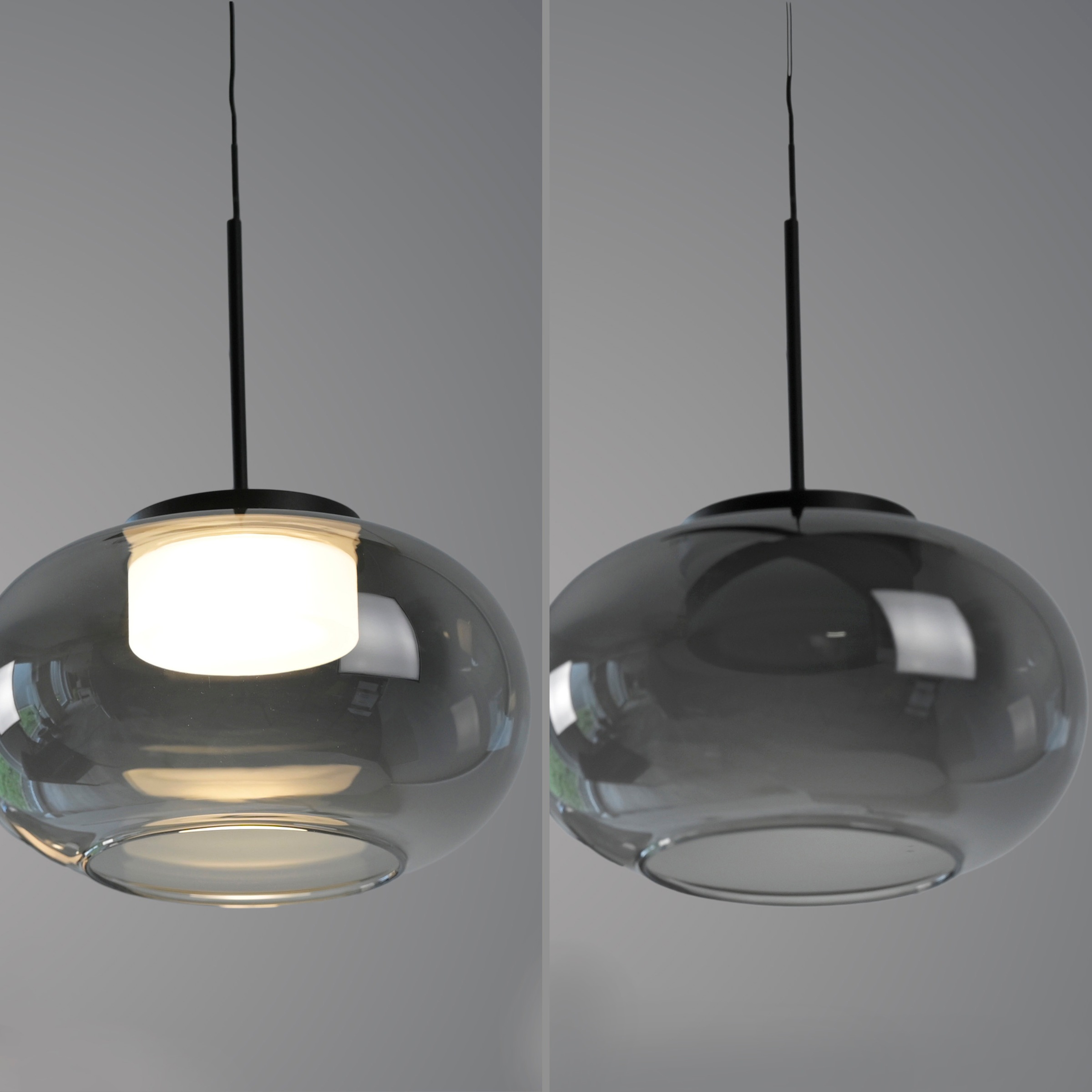 SCHÖNER WOHNEN-Kollektion LED Pendelleuchte »SIA« LED-Board 1 Stk. Warmweiß SCHÖNER WOHNEN Kollektion, Höhenverstellbar, SimplyDim, Memoryfunktion