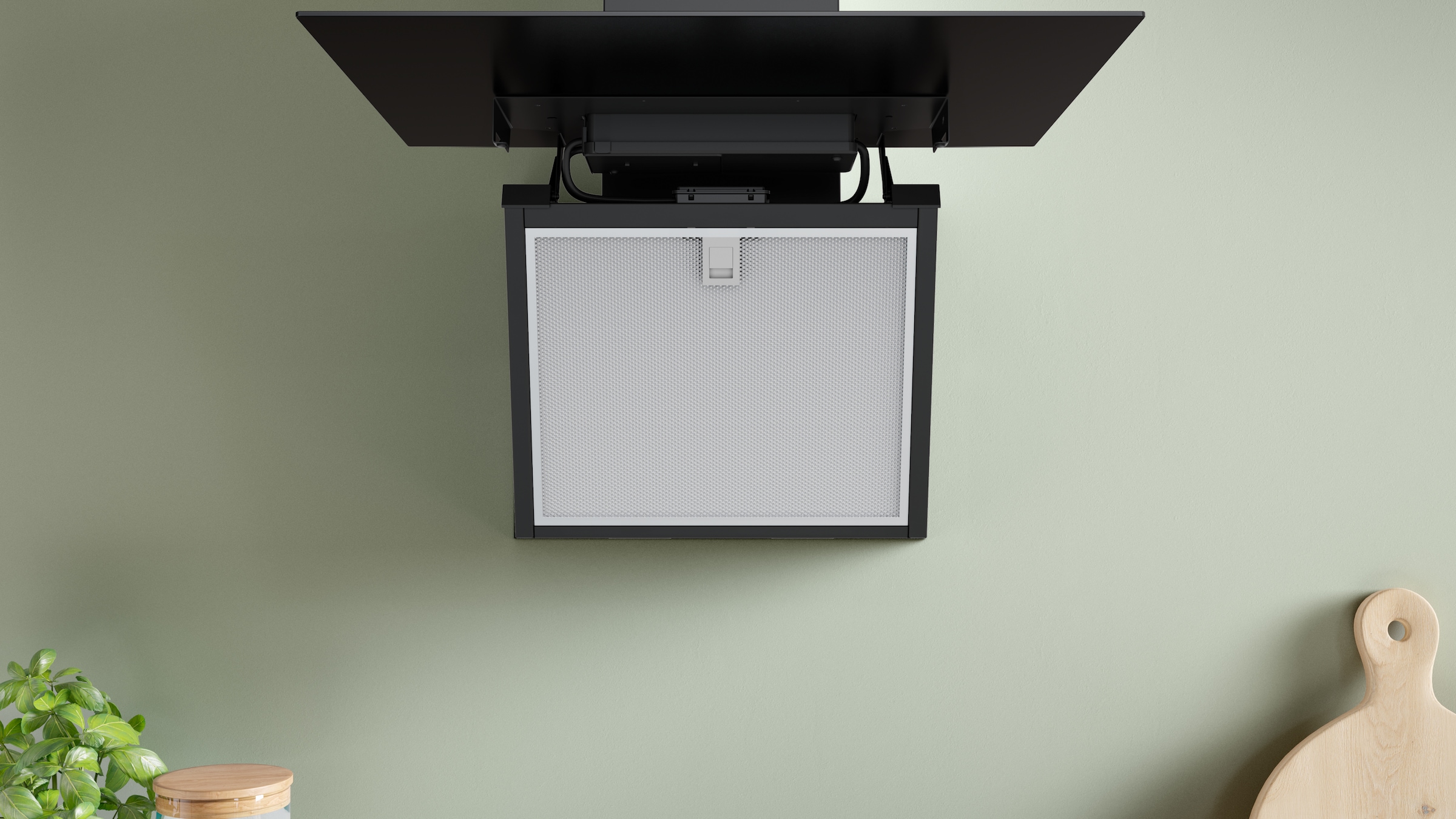 BOSCH Wandhaube »DWK65DF61« Serie Serie 4