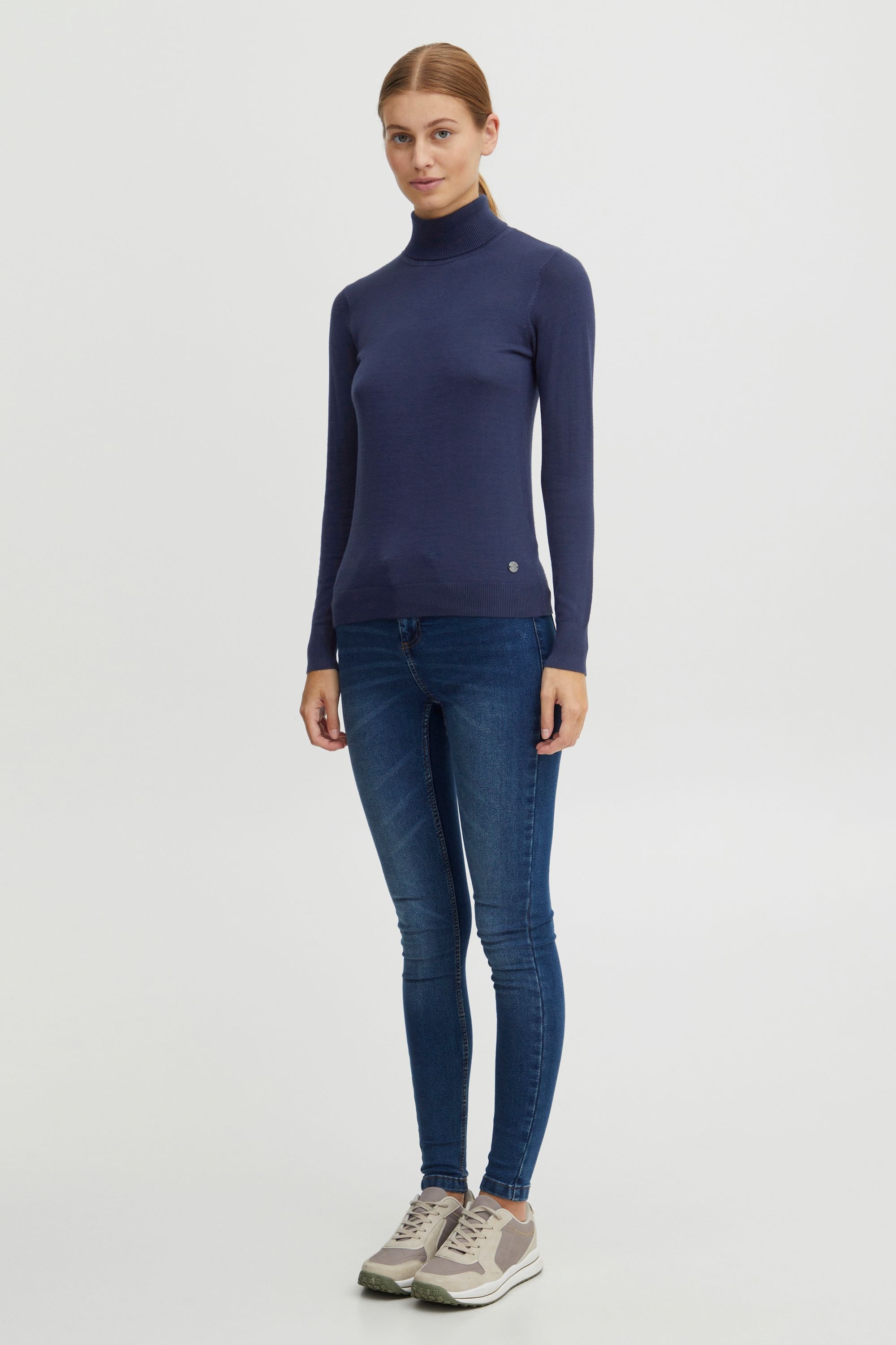 OXMO Rollkragenpullover »Rollkragenpullover OXKatja«