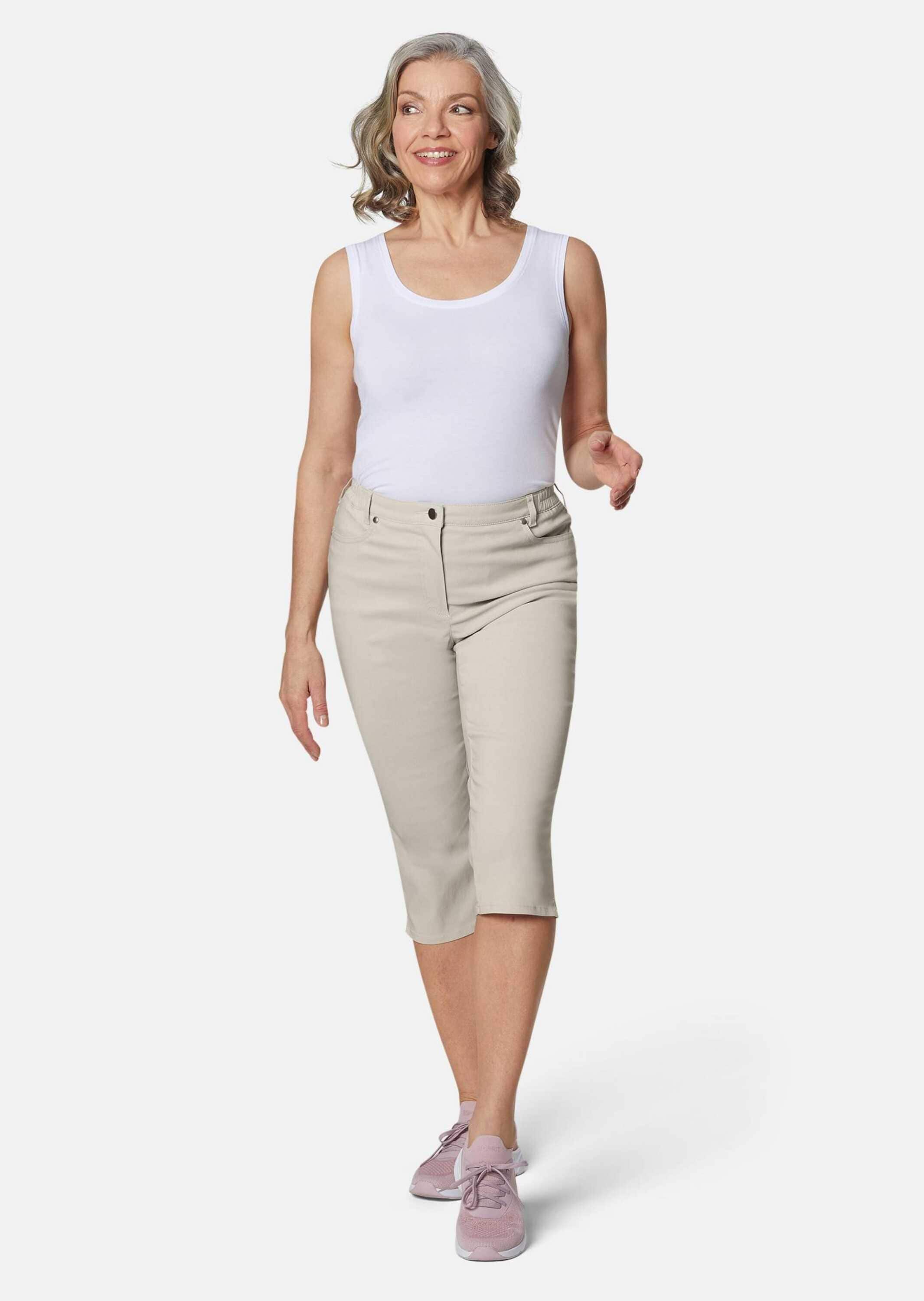 GOLDNER 7/8-Hose »Kurzgröße Capri-Super-Stretch-Hose Carla«  Ohne
