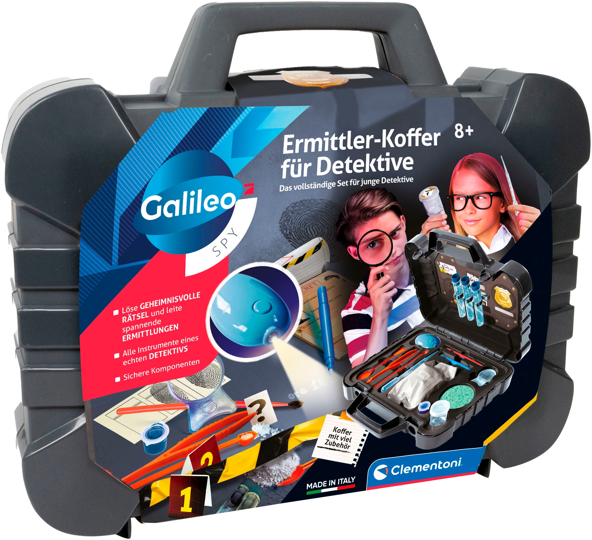 Experimentierkasten »Galileo Lab, Ermittler-Koffer für Detektive«, Made in Europe