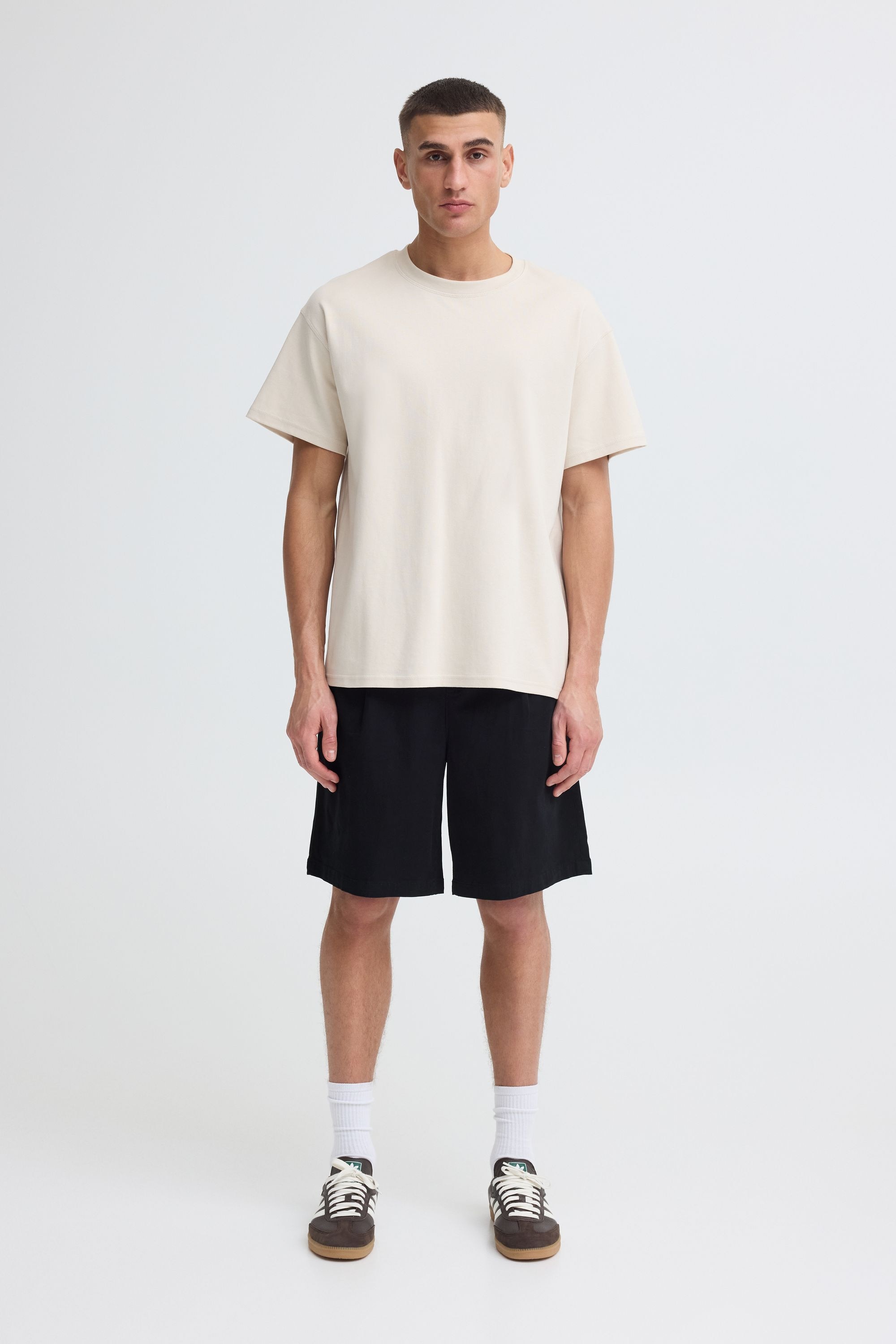!Solid Chinoshorts »Chinoshorts SDMohan Relaxed Fit«