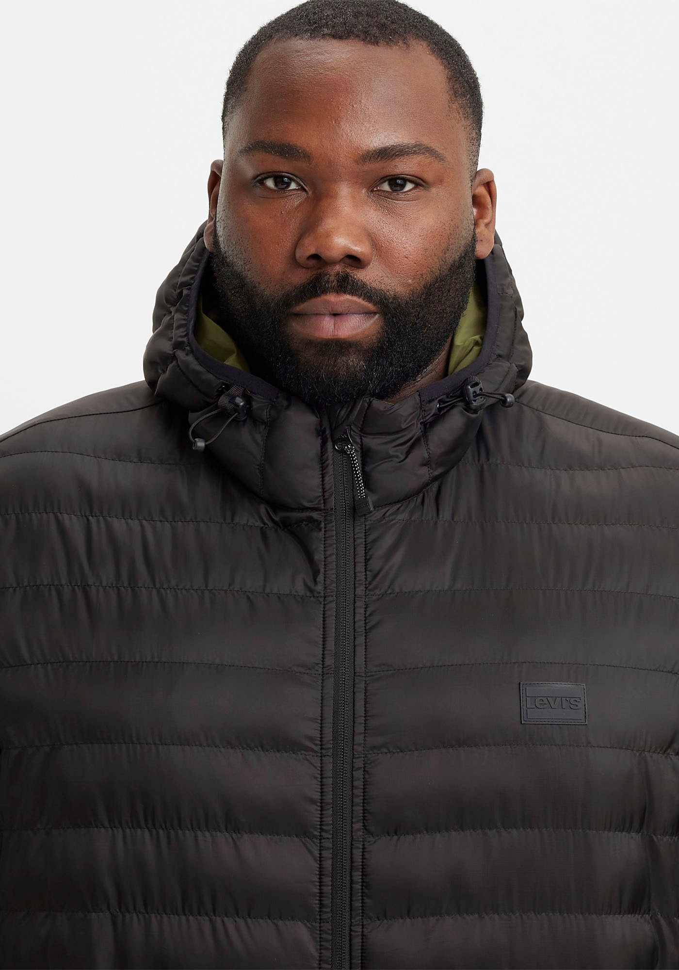 Levi's® Plus Steppjacke »BIG PIERCE PCKBL«, mit Kapuze