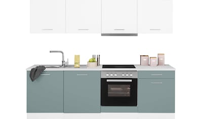 HELD MÖBEL Küchenzeile »Visby«, mit E-Geräten, Breite 240 cm kaufen