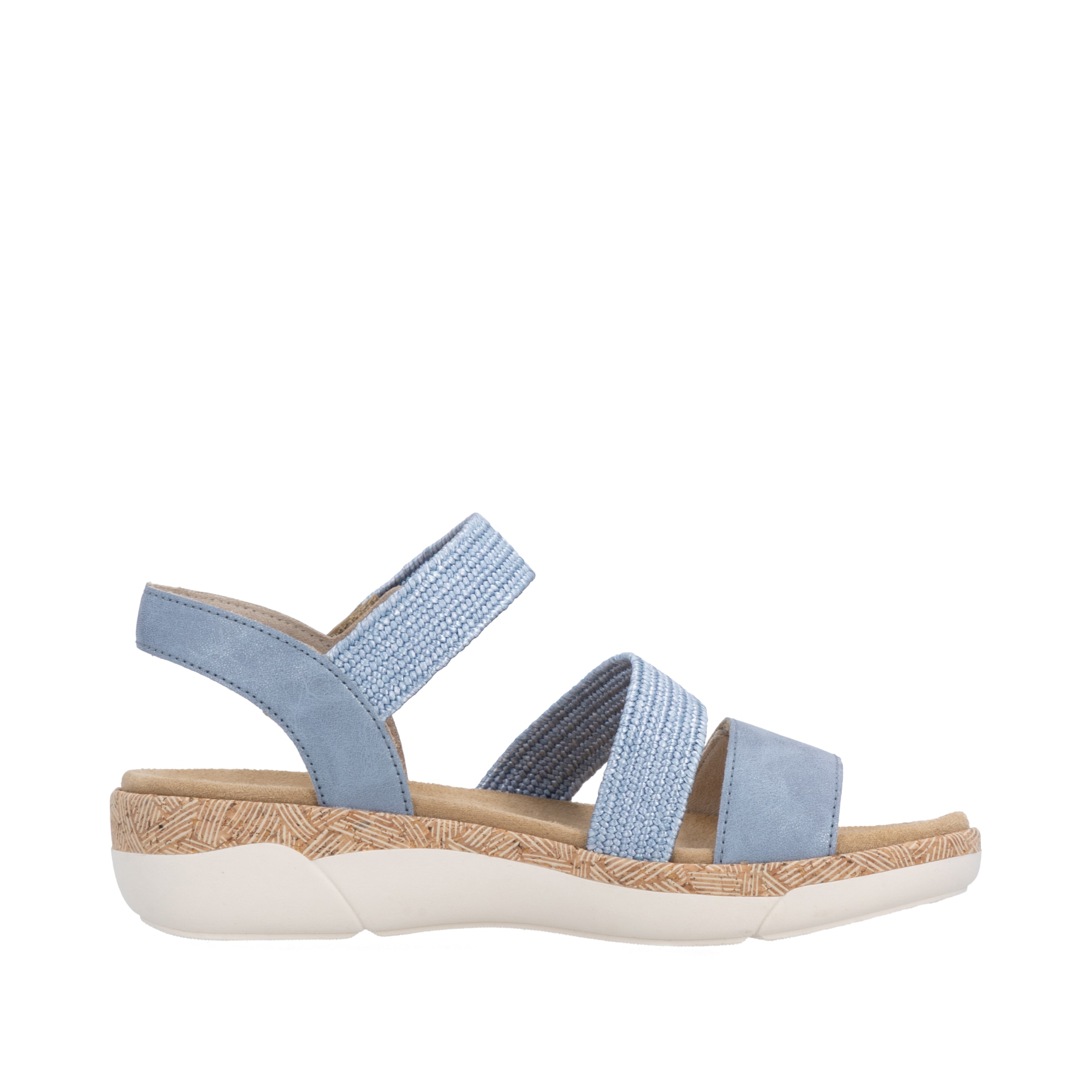 Remonte Keilsandalette  Riemchensandale, Bequemschuh, Sommerschuh mit Soft-Fußbett