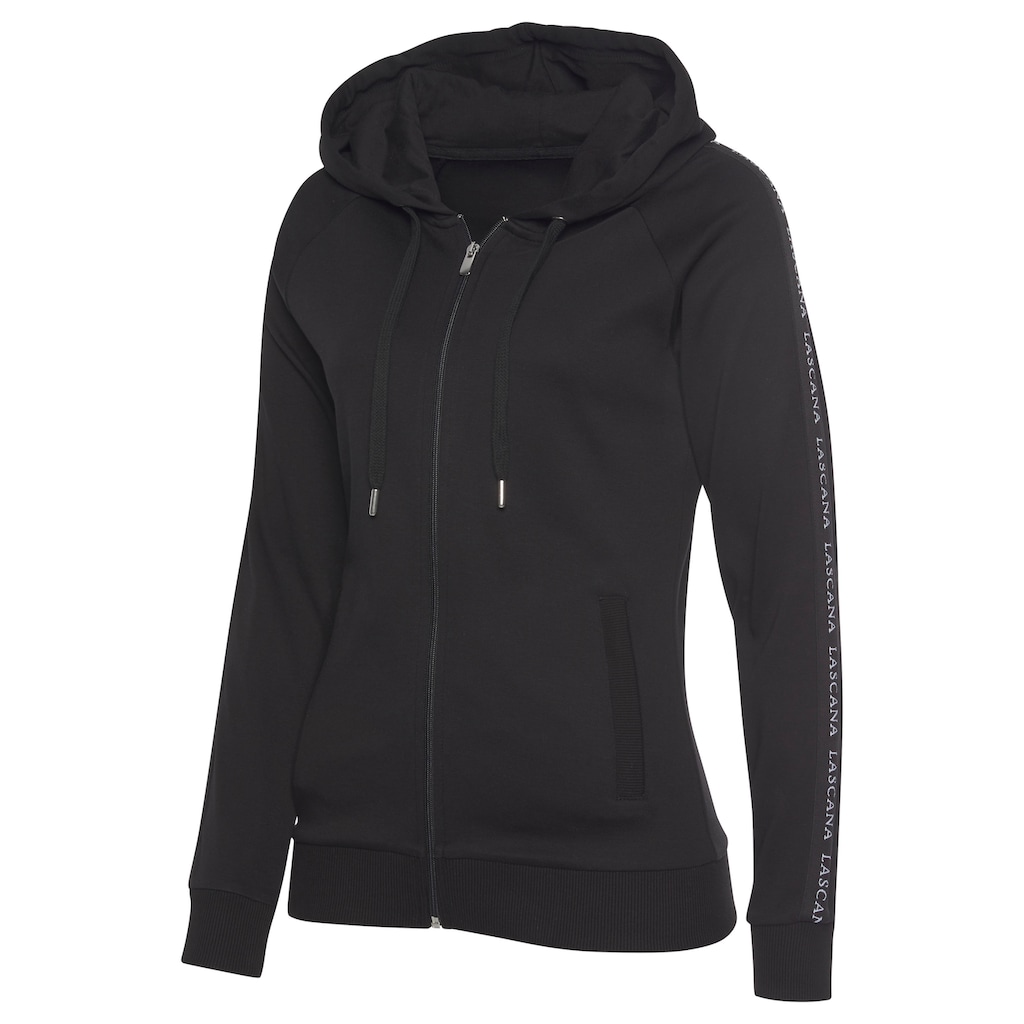 LASCANA ACTIVE Trainingsjacke, mit Kapuze