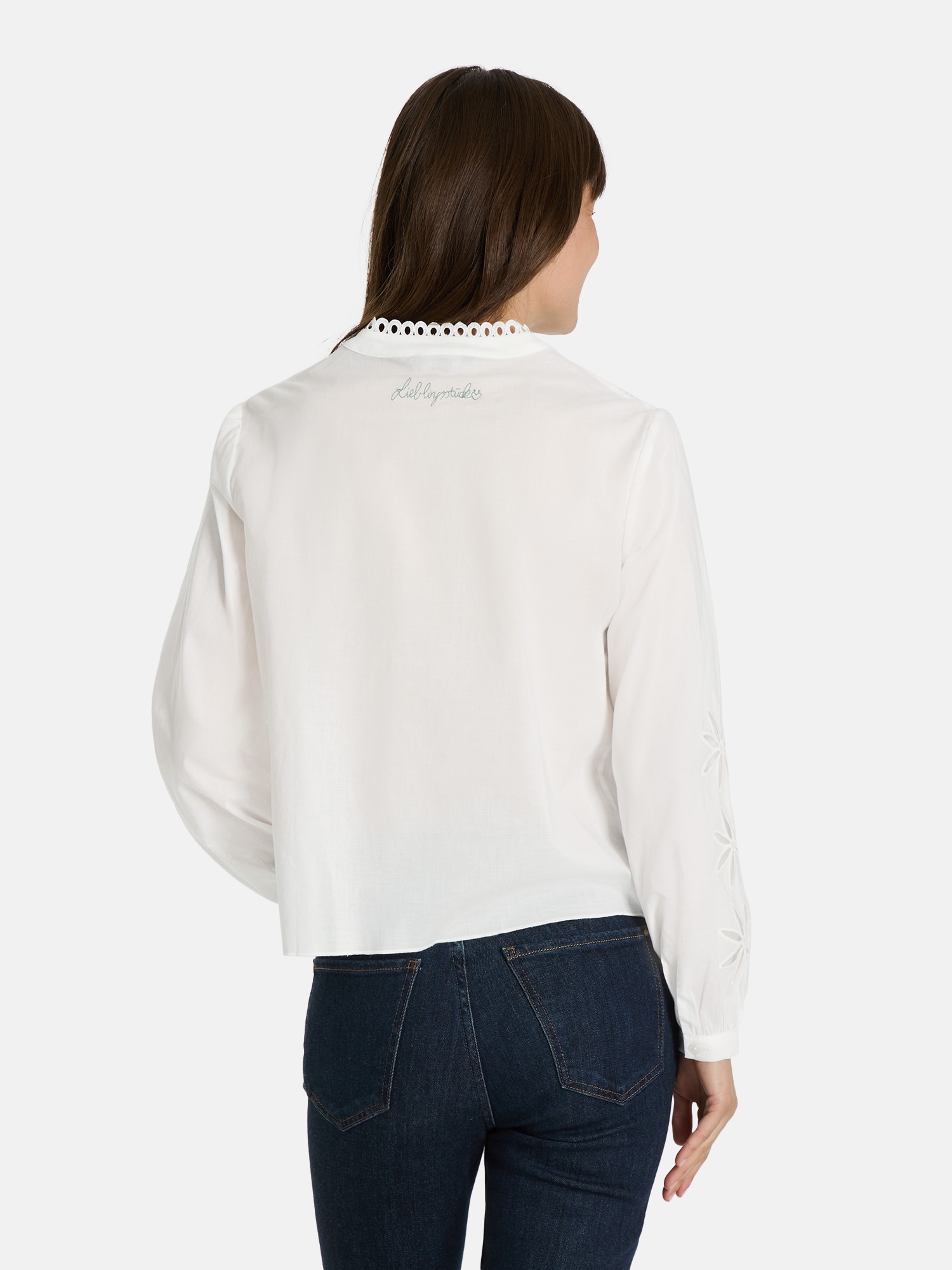 Lieblingsstück Langarmbluse »Eldrid« aus reiner Baumwolle