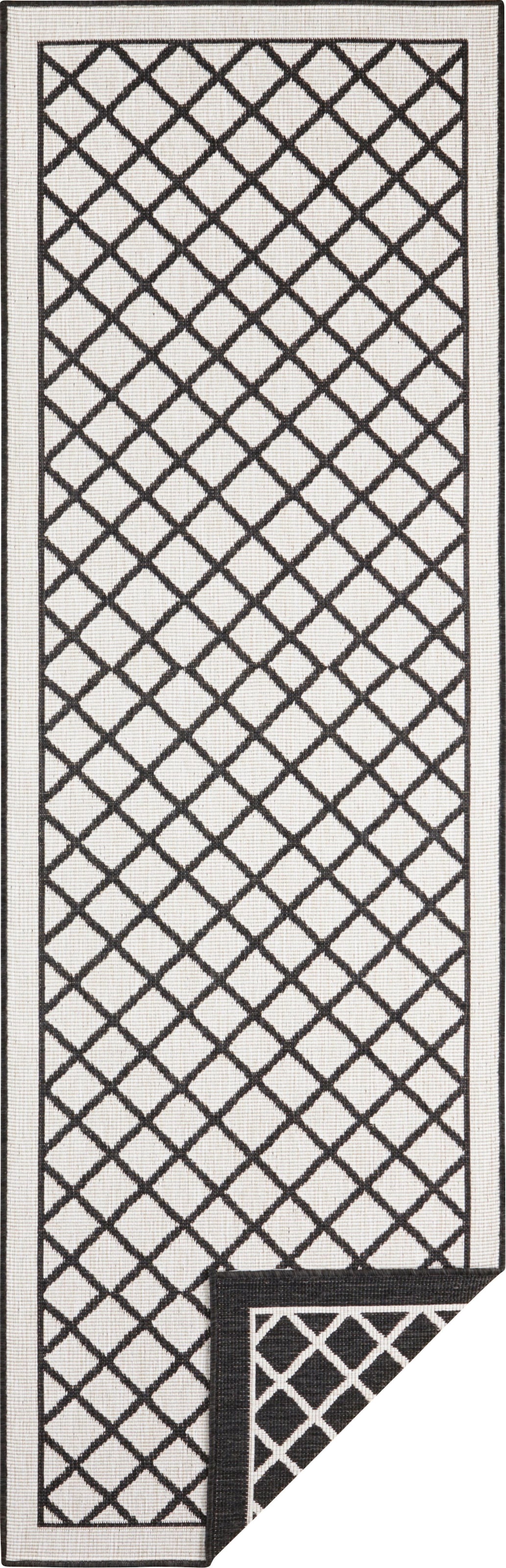 NORTHRUGS Läufer »Sydney«, rechteckig, 5 mm Höhe, In-und Outdoor geeignet, Robust, Pflegeleicht, Flachgewebe, Wendbar