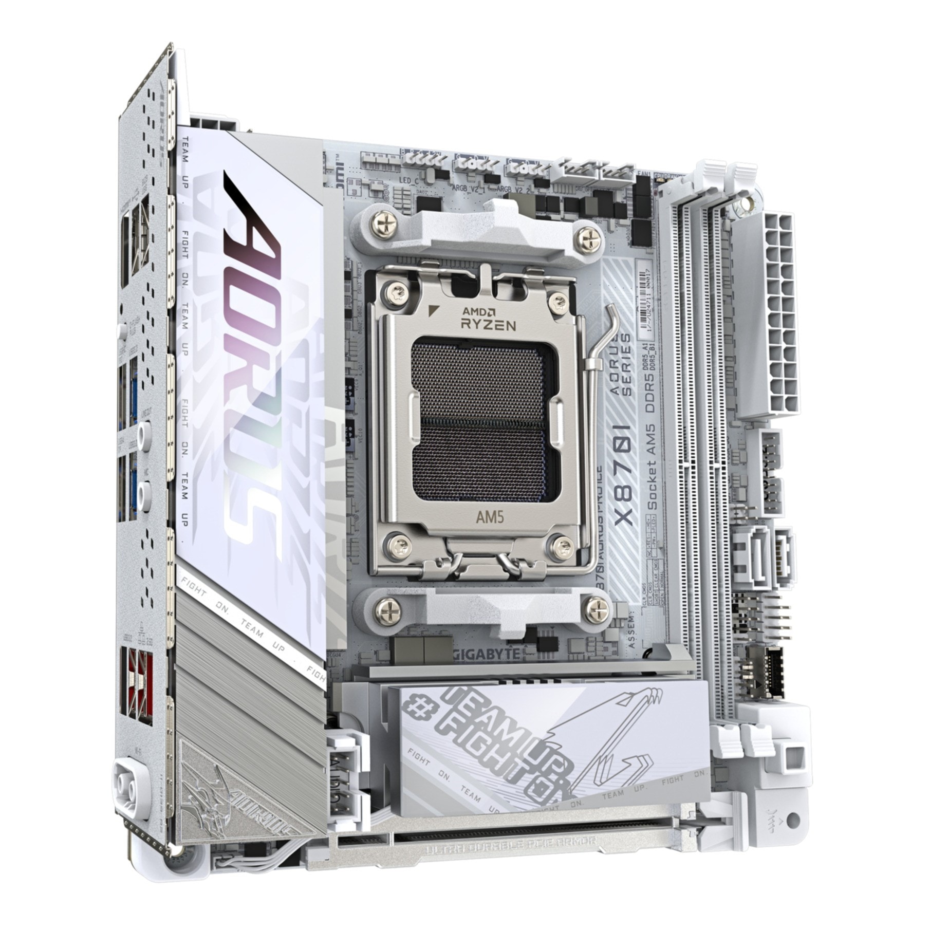 Gigabyte Mainboard »X870I AORUS PRO ICE Mainboard - Unterstützt AMD Ryzen 9000er-Serie CPU«