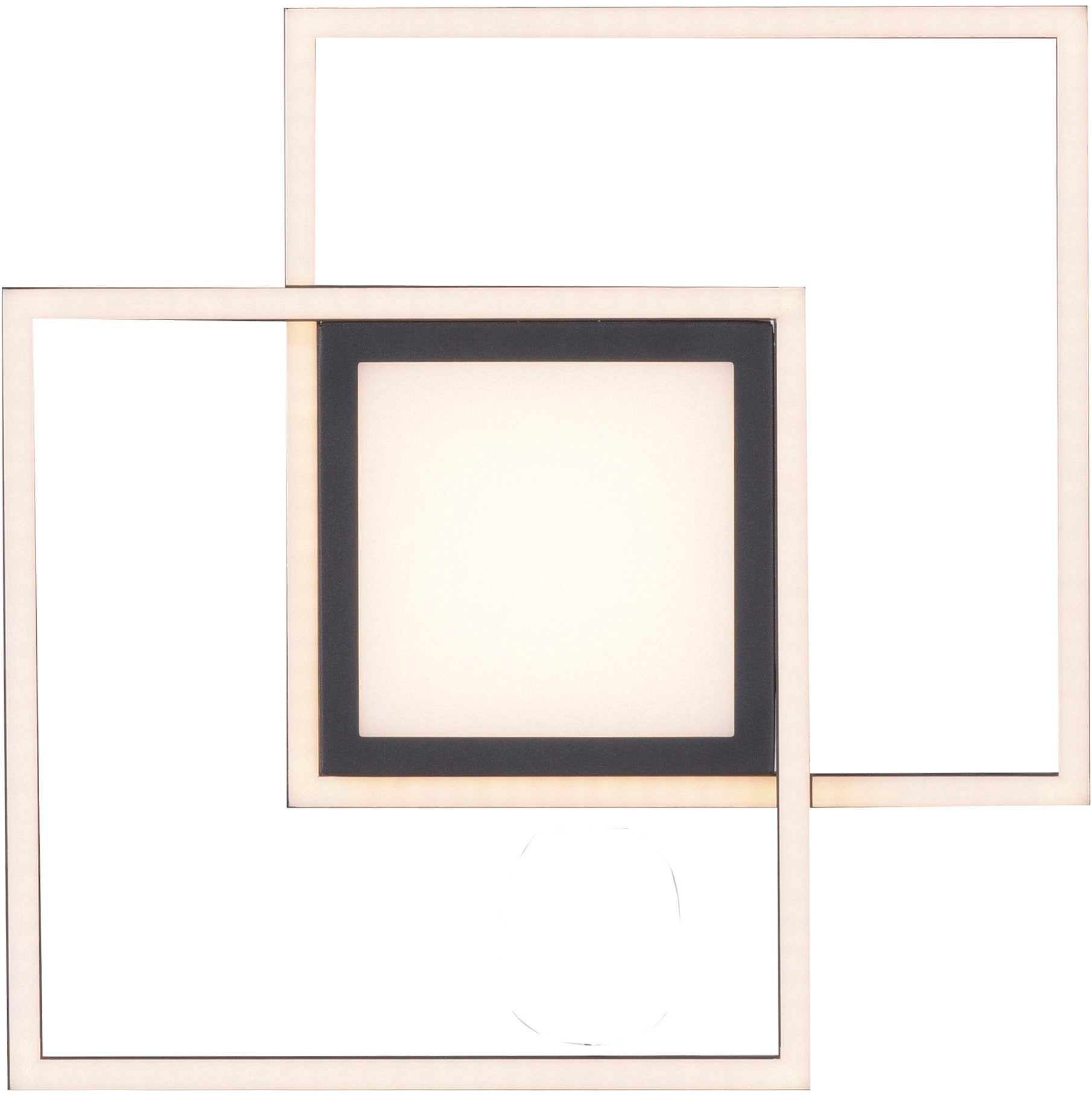JUST LIGHT Deckenleuchte »ASMIN«, 1 flammig, Leuchtmittel LED-Board | LED fest integriert
