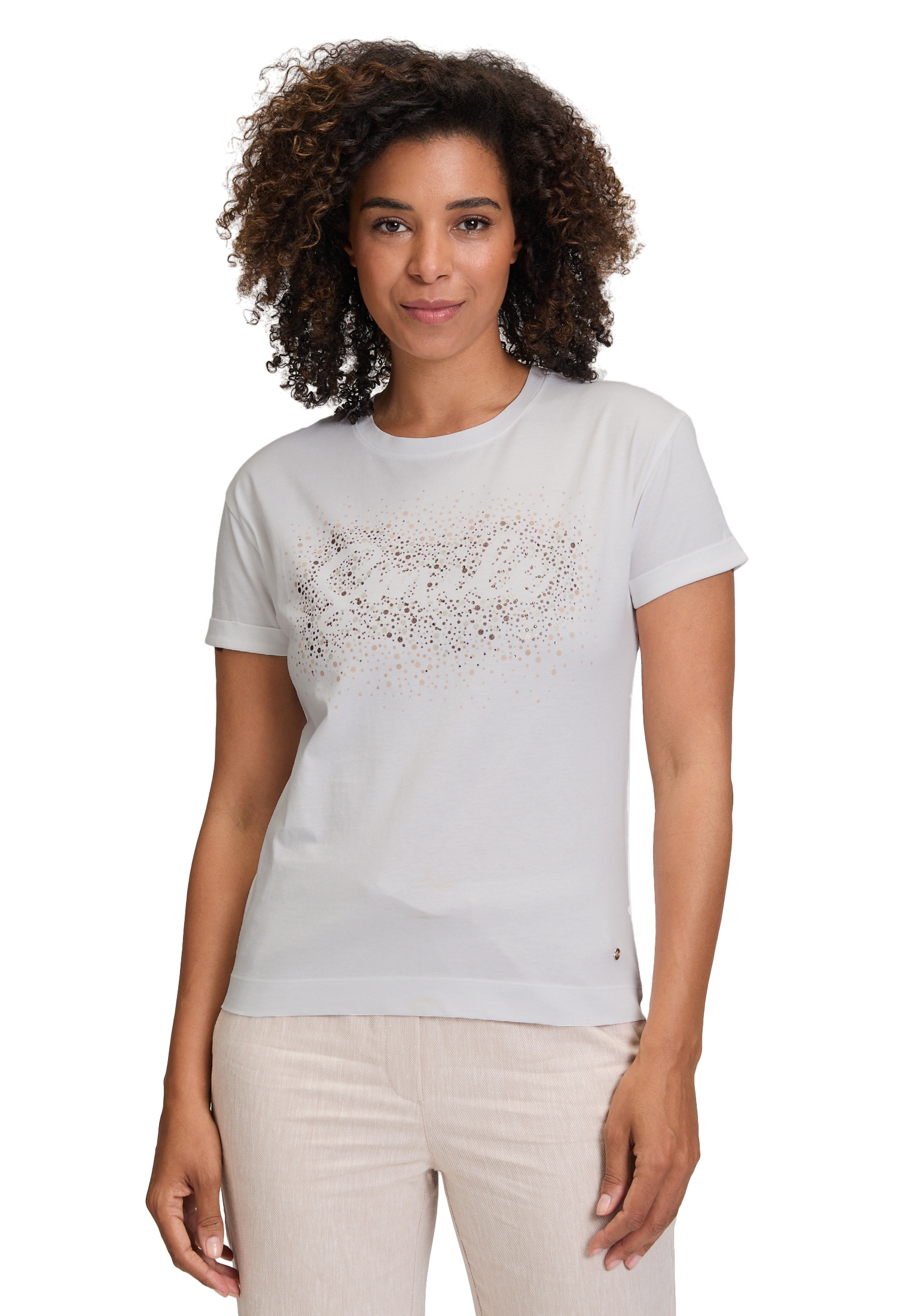 Betty&Co T-Shirt »Casual-Shirt mit Aufdruck«