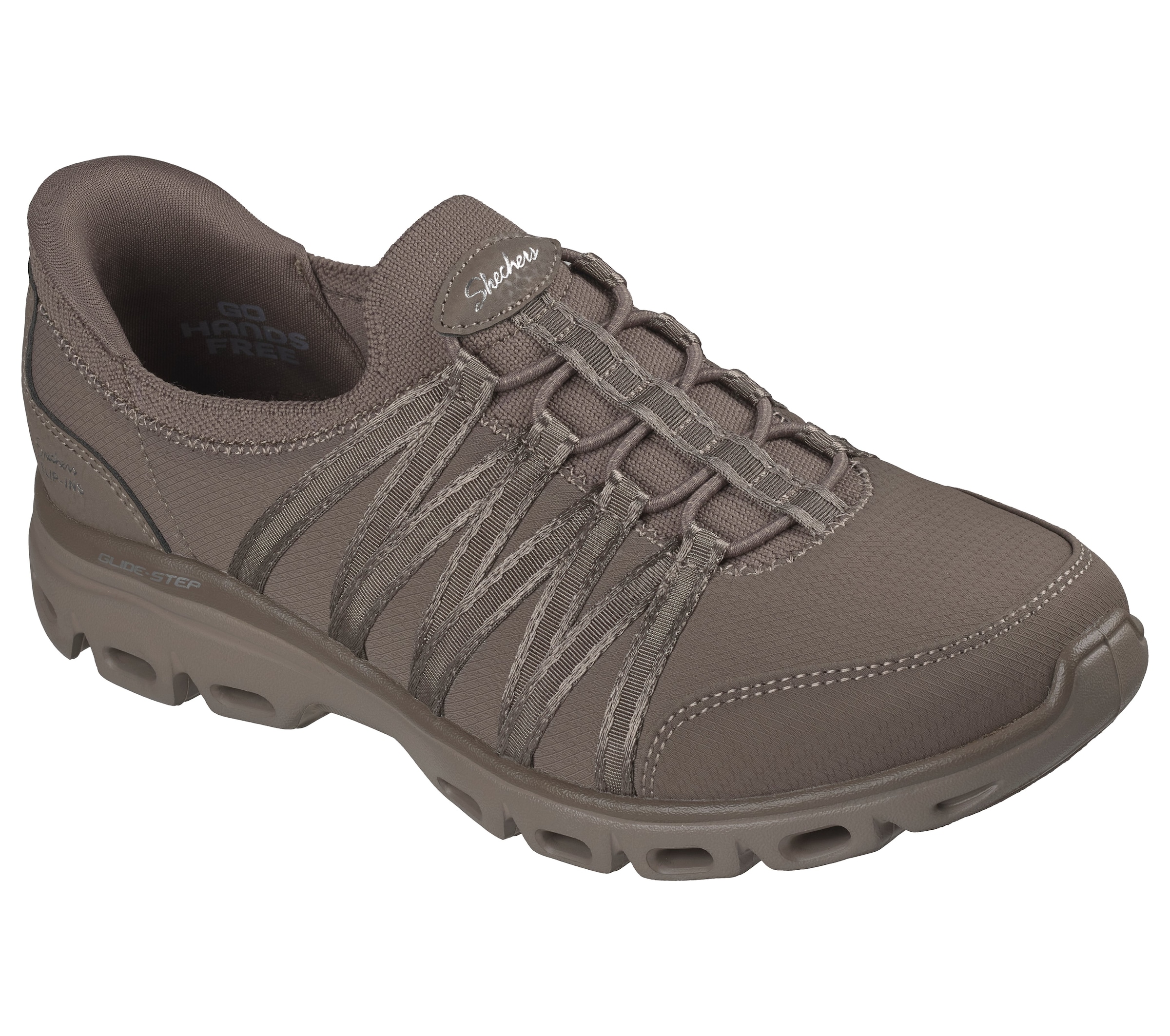 Skechers Slip-On Sneaker »GLIDE-STEP COMFORT-STEADY GRACE«  Schlupfschuh, Halbschuh, Freizeitschuh mit Slip ins