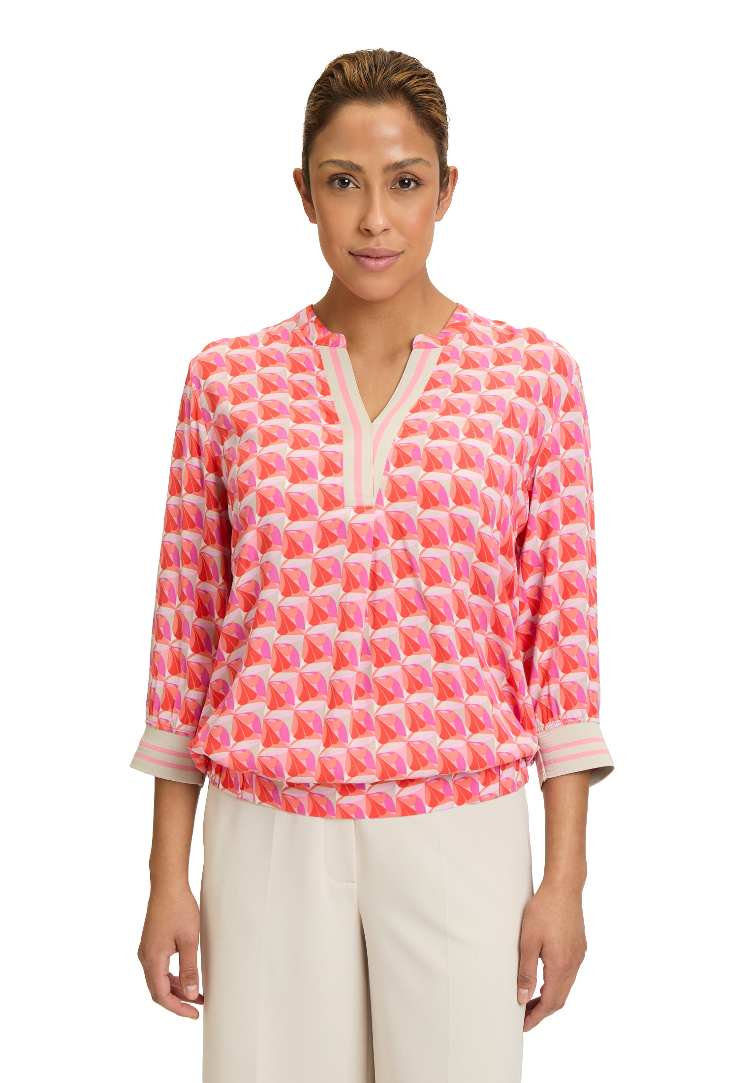 Betty Barclay Schlupfbluse »Schlupfbluse mit Stehkragen«