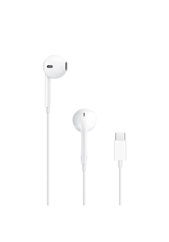 Kopfhörer »Apple EarPods mit USB-C Anschluss«, integrierte Steuerung für Anrufe und...